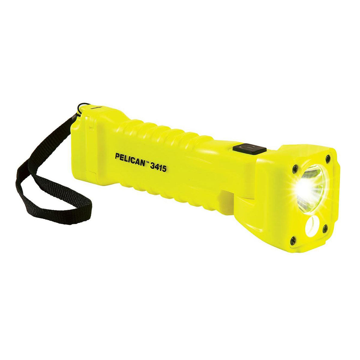 Pelican Right Angle Approved LED Light 3415 3AA - Yellow