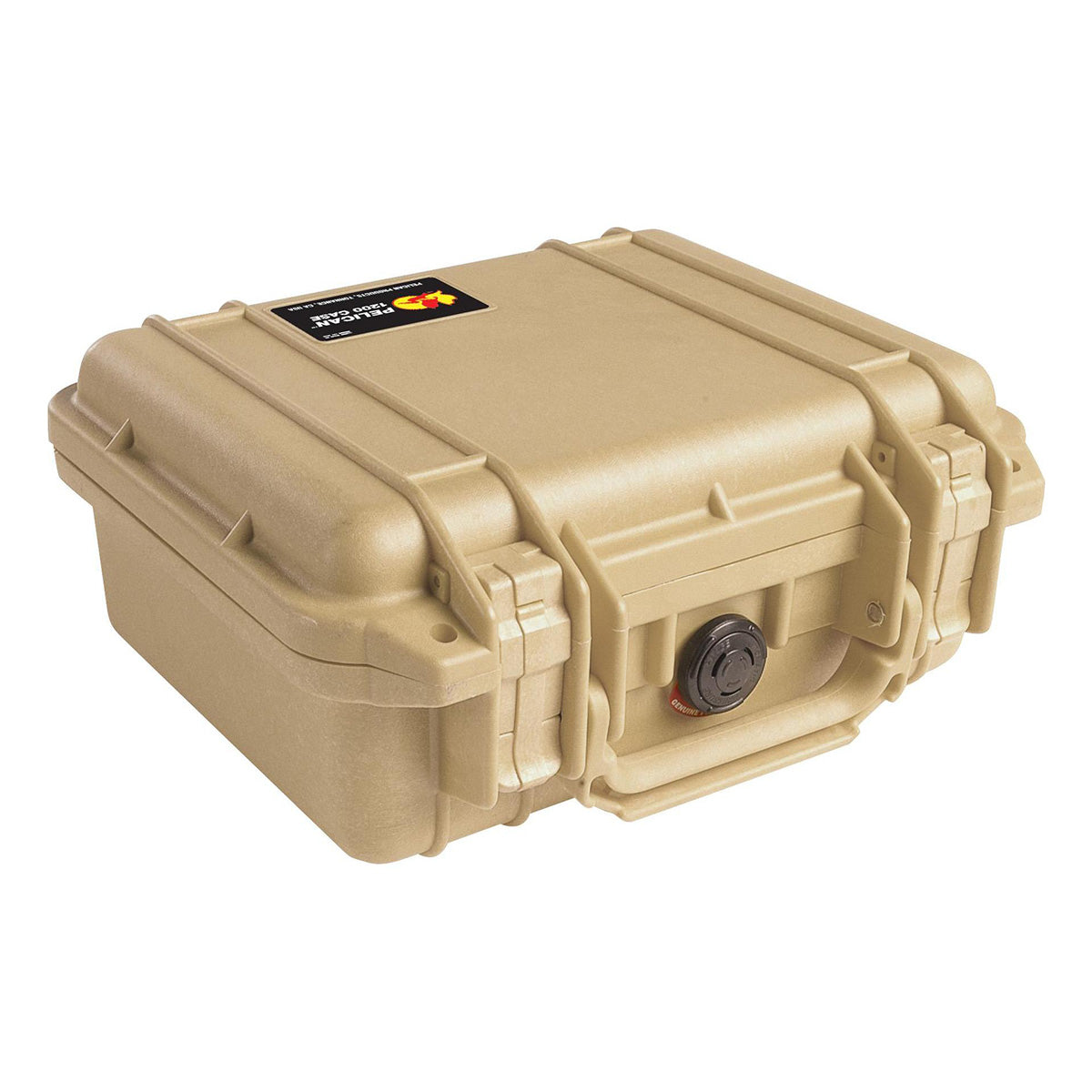 Pelican Case without Foam 1200NF WL/NF - Desert Tan