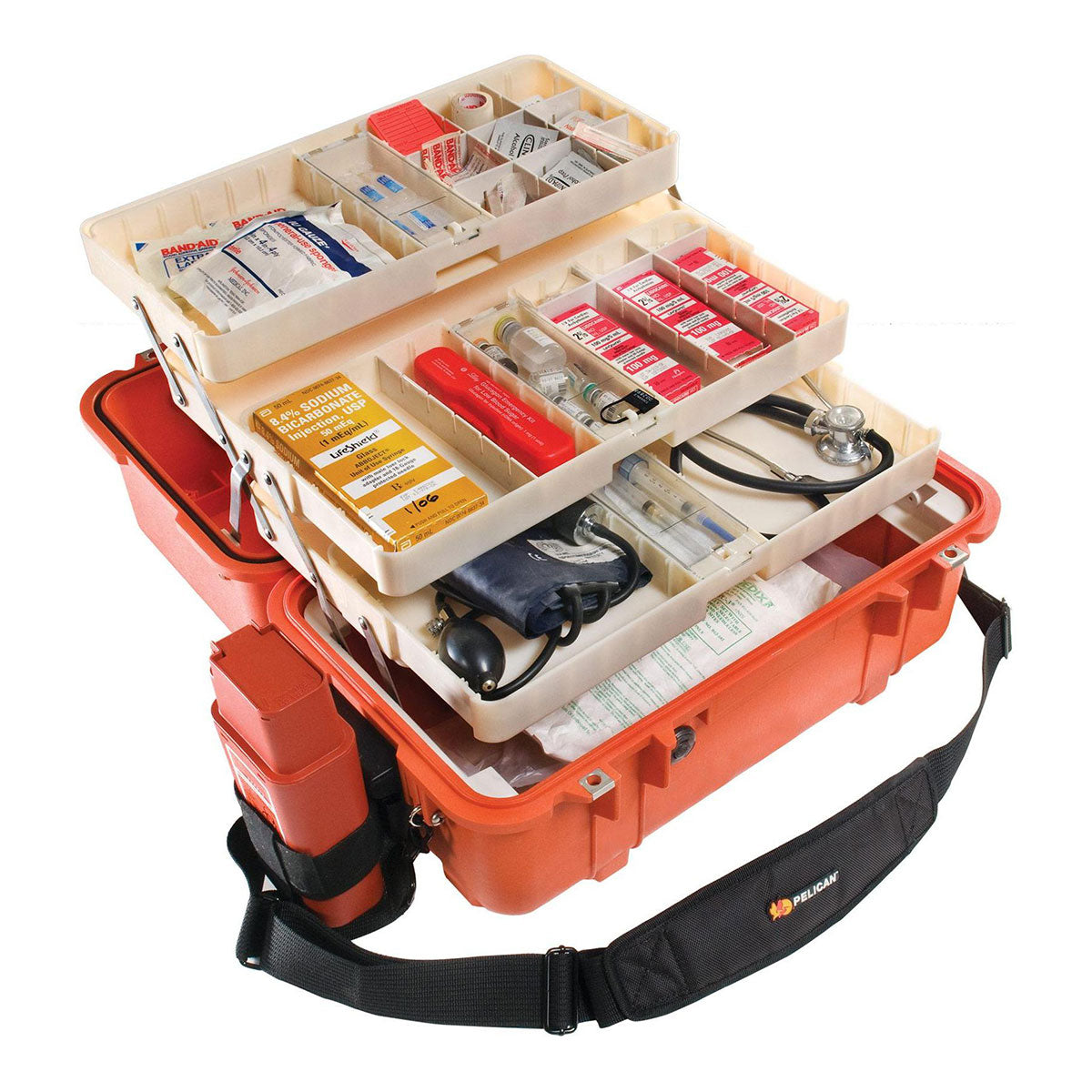 Pelican Protector Case 1460EMS WL/EMS - Orange