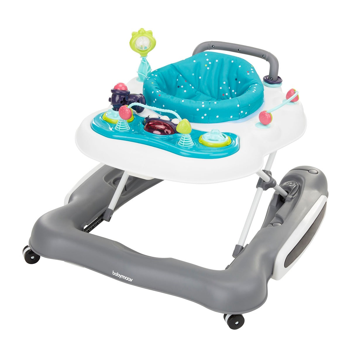 BabyMoov - 5 IN 1 BABY WALKER (PUSH TOY, SWING, 360آ° SEAT & PLAY AREA)