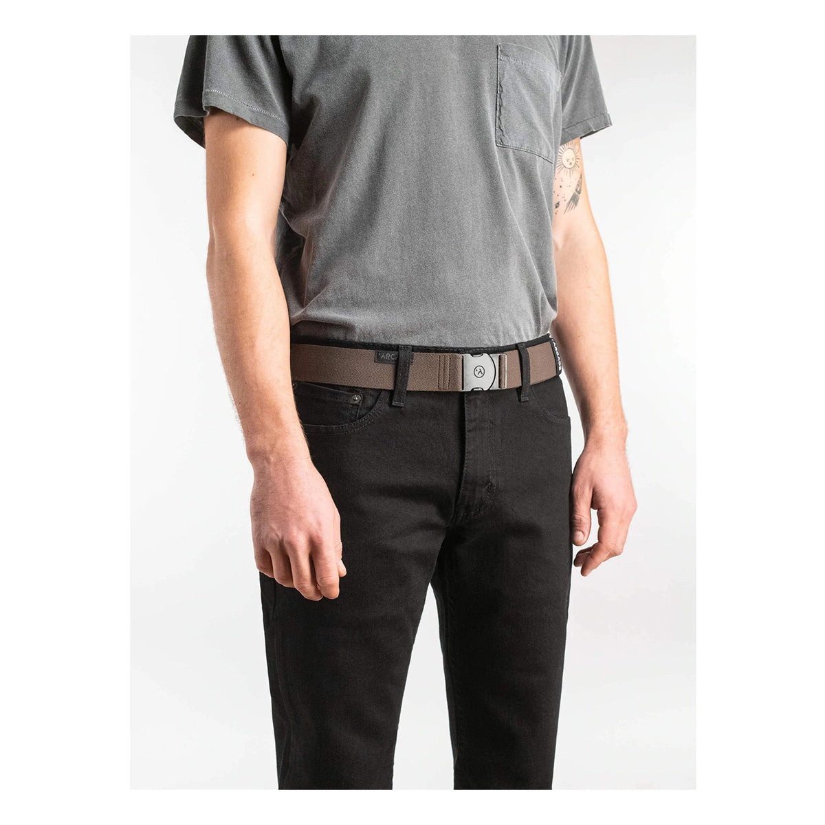 Arcade Adventure Ranger Belt Medium Brown