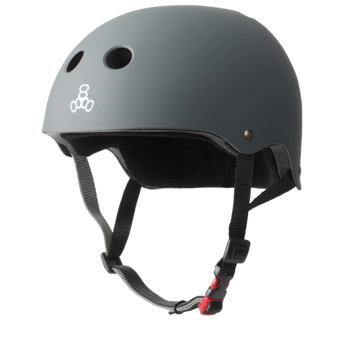 Triple 8 THE Certified Sweatsaver Helmet Carbon Rubber XS/S