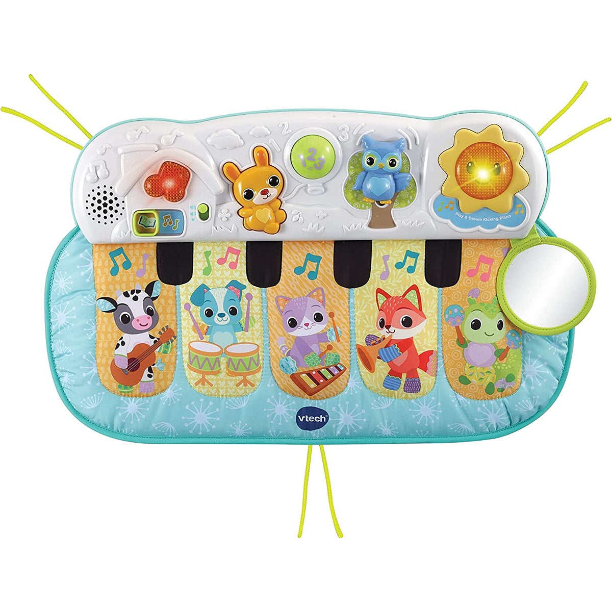Vtech Lil? Critters Play & Dream Musical Piano | Baby Musical Toy Mat with Sounds for Boys & Girls | Soothing & Playful Music - Multicolor