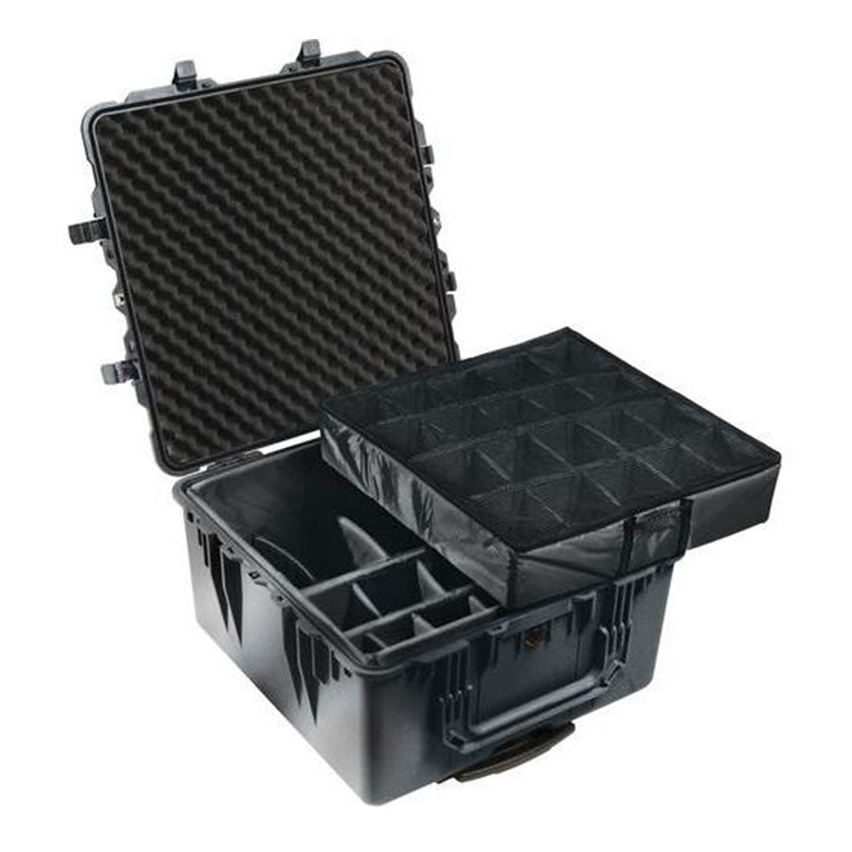 Pelican Protector Case with Divider 1644 WL/WD - Black