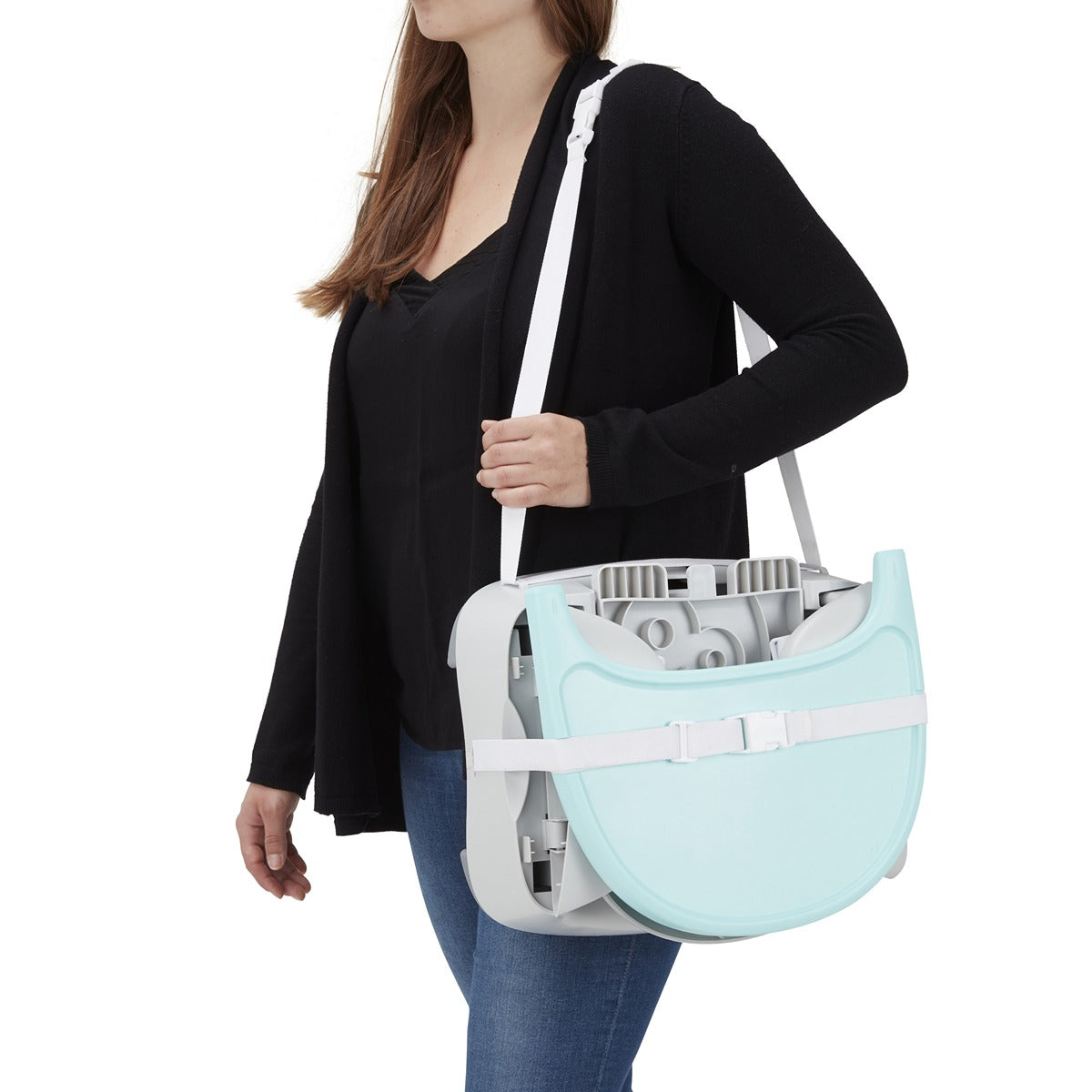 Badabulle - Trendy Feeding Comfort Booster Seat, Ultra Compact