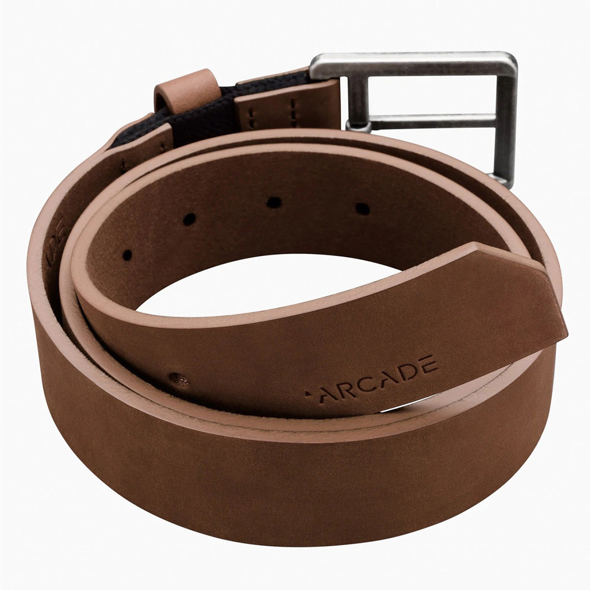 Arcade Padre Brown Leather Belt M