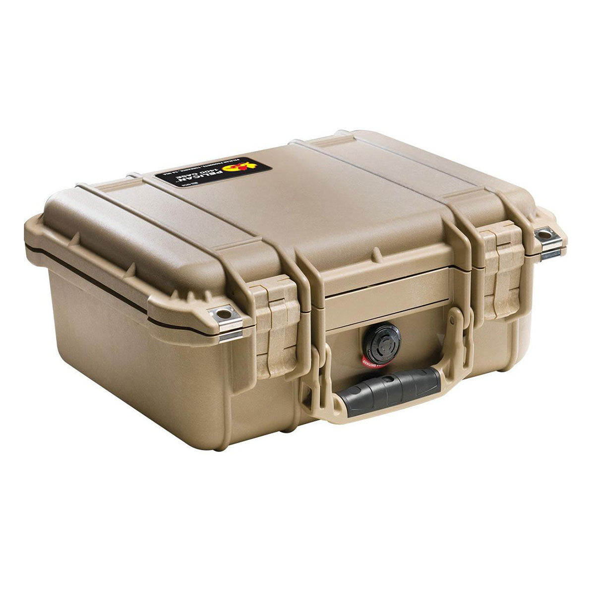 Pelican Case with Foam 1400 WL/WF - Desert Tan