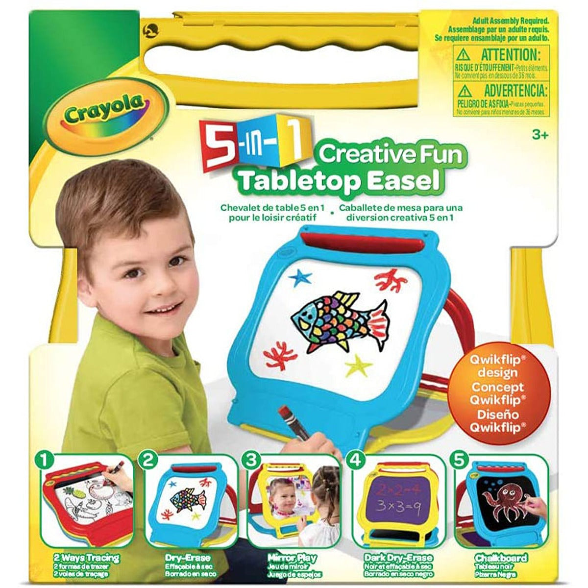 Crayola Grow"n Up Creative Water Fun Tabletop Easel