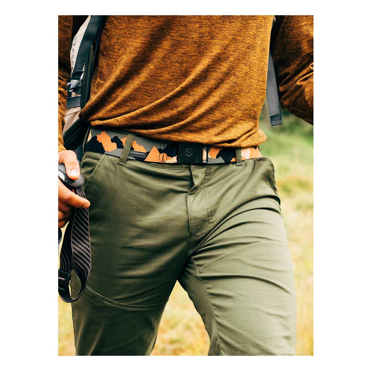 Arcade Adventure Ranger Belt Ivy Green/Peaks Camo