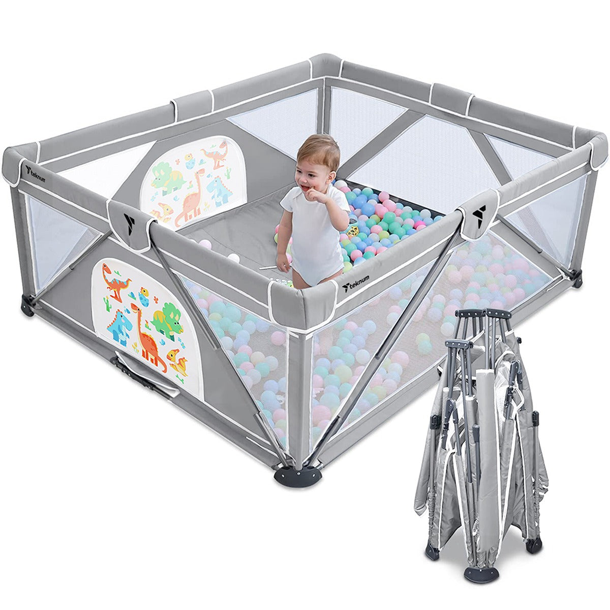 Teknum One-Minute Fold-Unfold Playpen