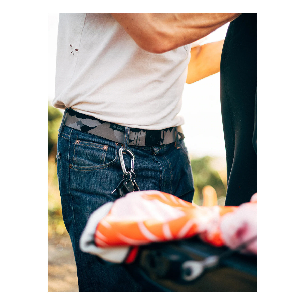 Arcade Adventure Ranger Belt Grey Peaks Camo