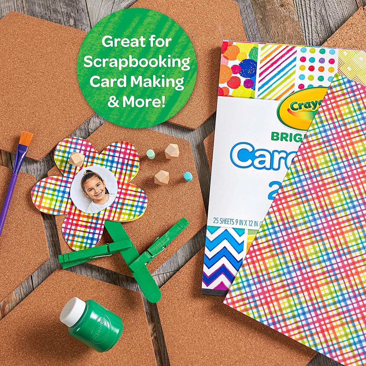 Crayola 25 ct. Bright Pop! Cardstock