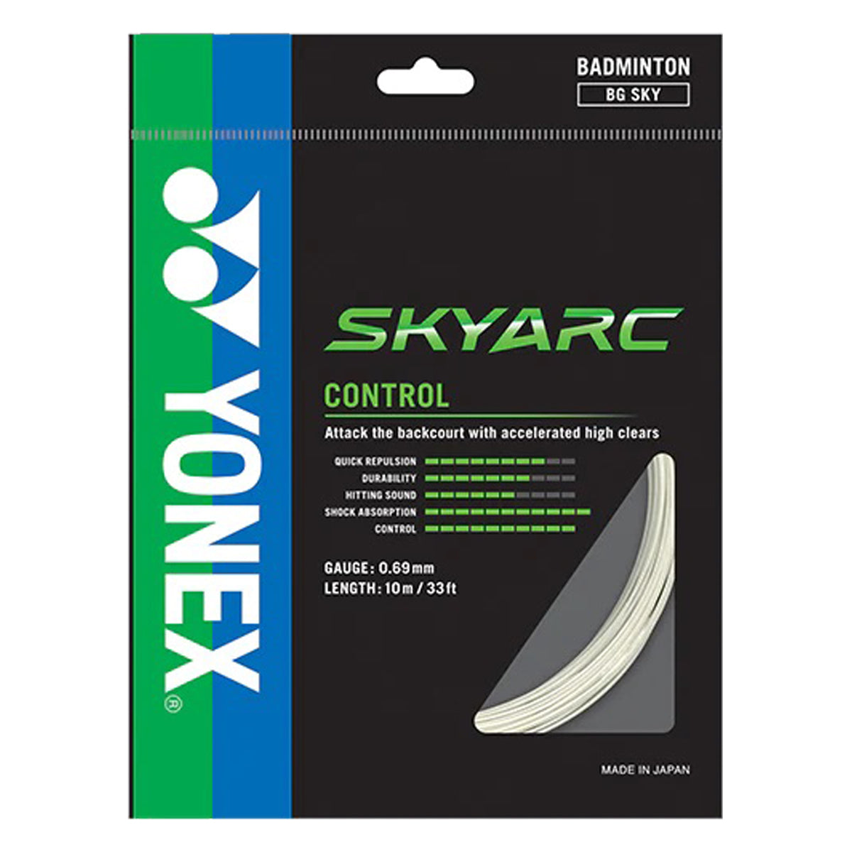 Yonex BG-SKY SkyArc Badminton String