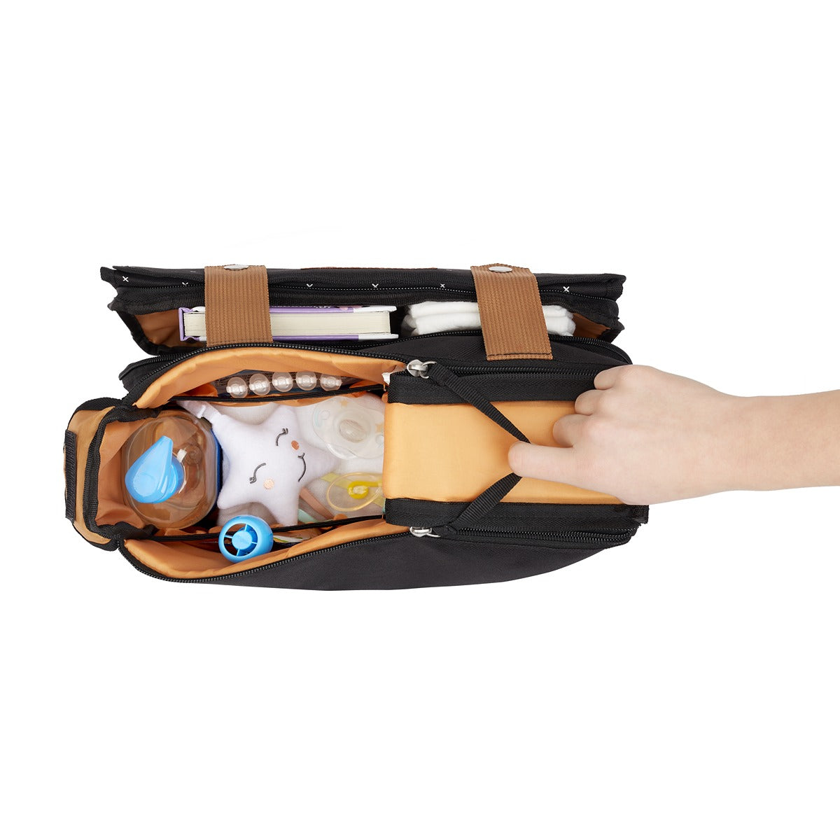 Badabulle Easy Travel Stroller Organizer & Diaper Changing Bag