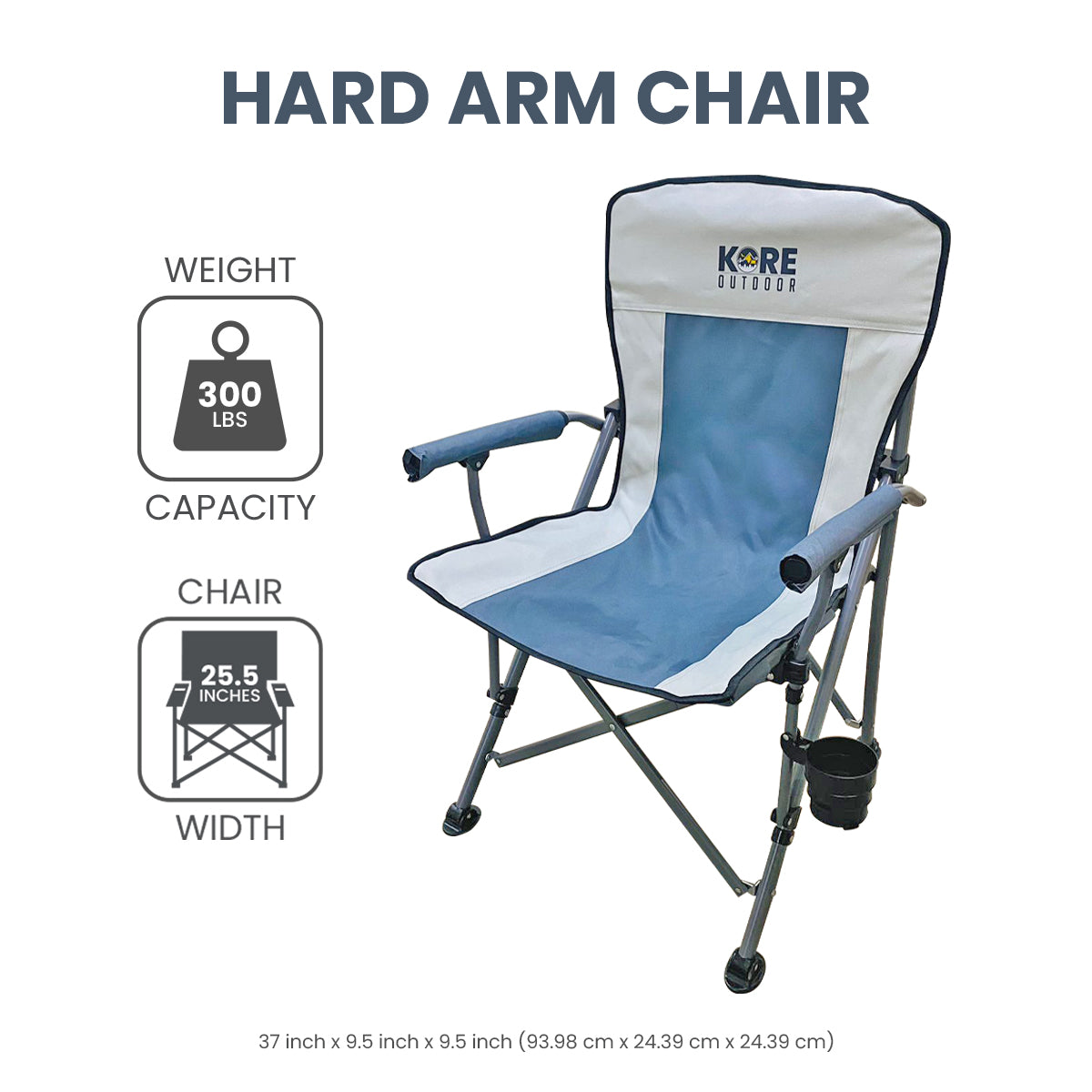 Kore Outdoor Hard arm chair