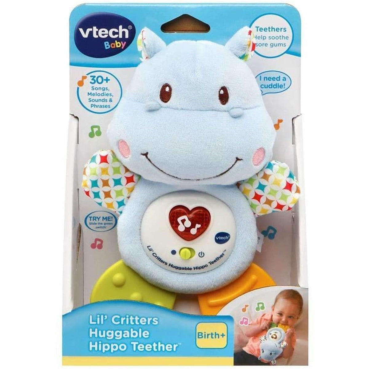 Vtech Little Friendlies Happy Hippo Plush Teether