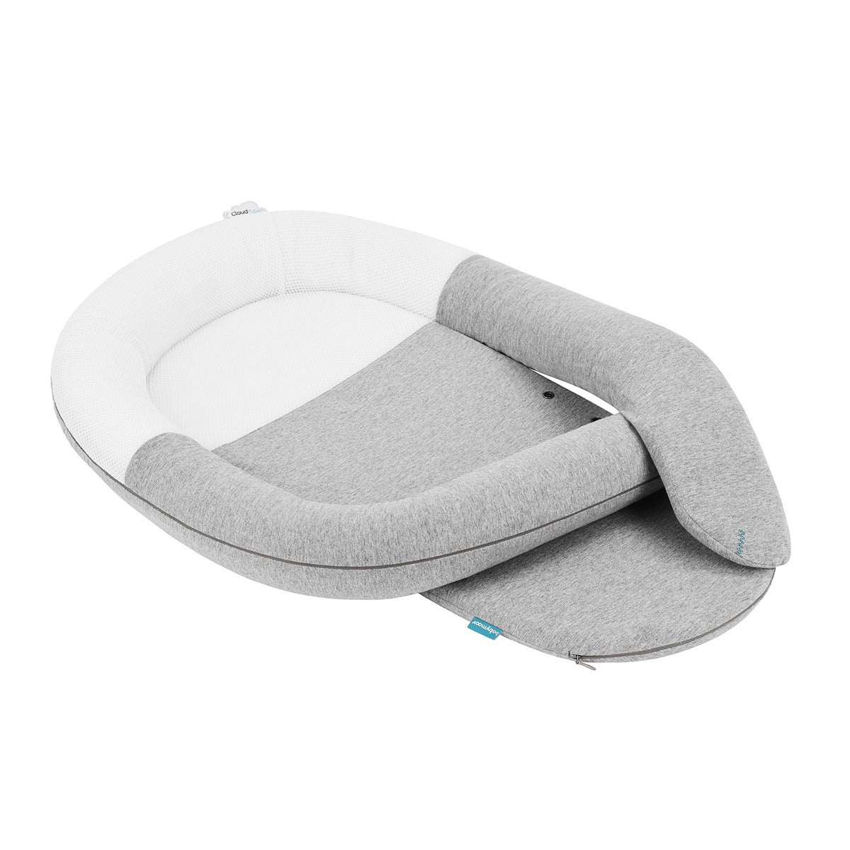 BabyMoov CloudNest Organic Soothing Lounger - Original Colic Reducing Nest with a Warm Womb-Like Feel