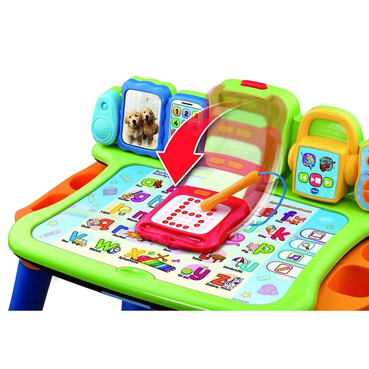 Vtech Explore & Write Activity Desk | Writing Pad, Blackboard and Art Station for Babies and Kids - Multicolor