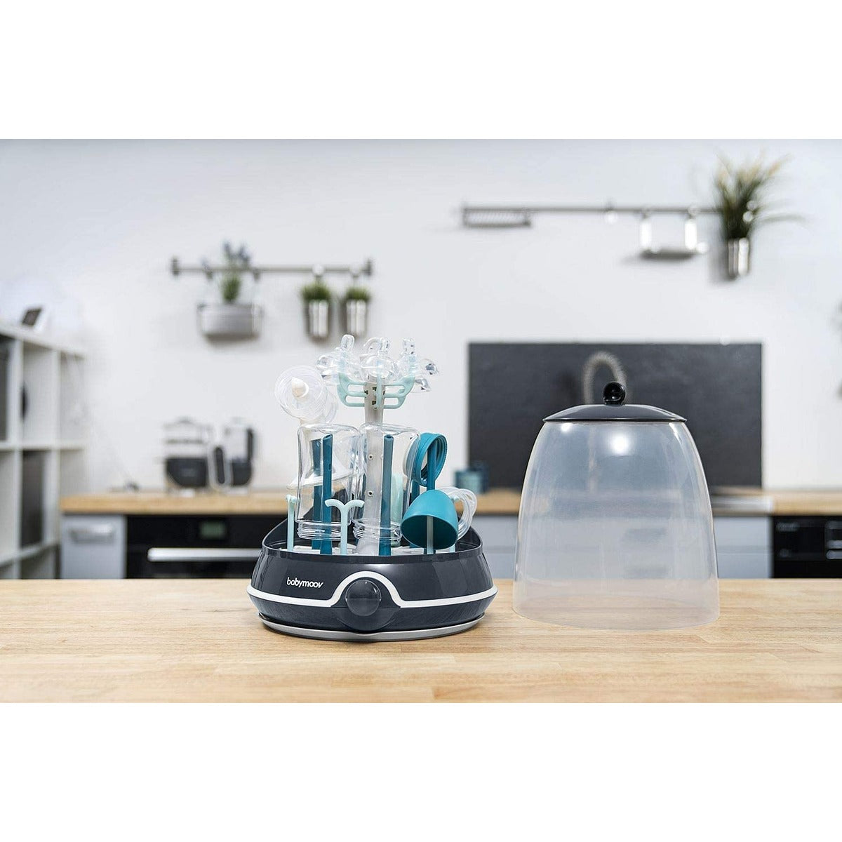 BabyMoov 2 in 1, Turbo Electric Steam (+) Sterilizer & Drying Rack