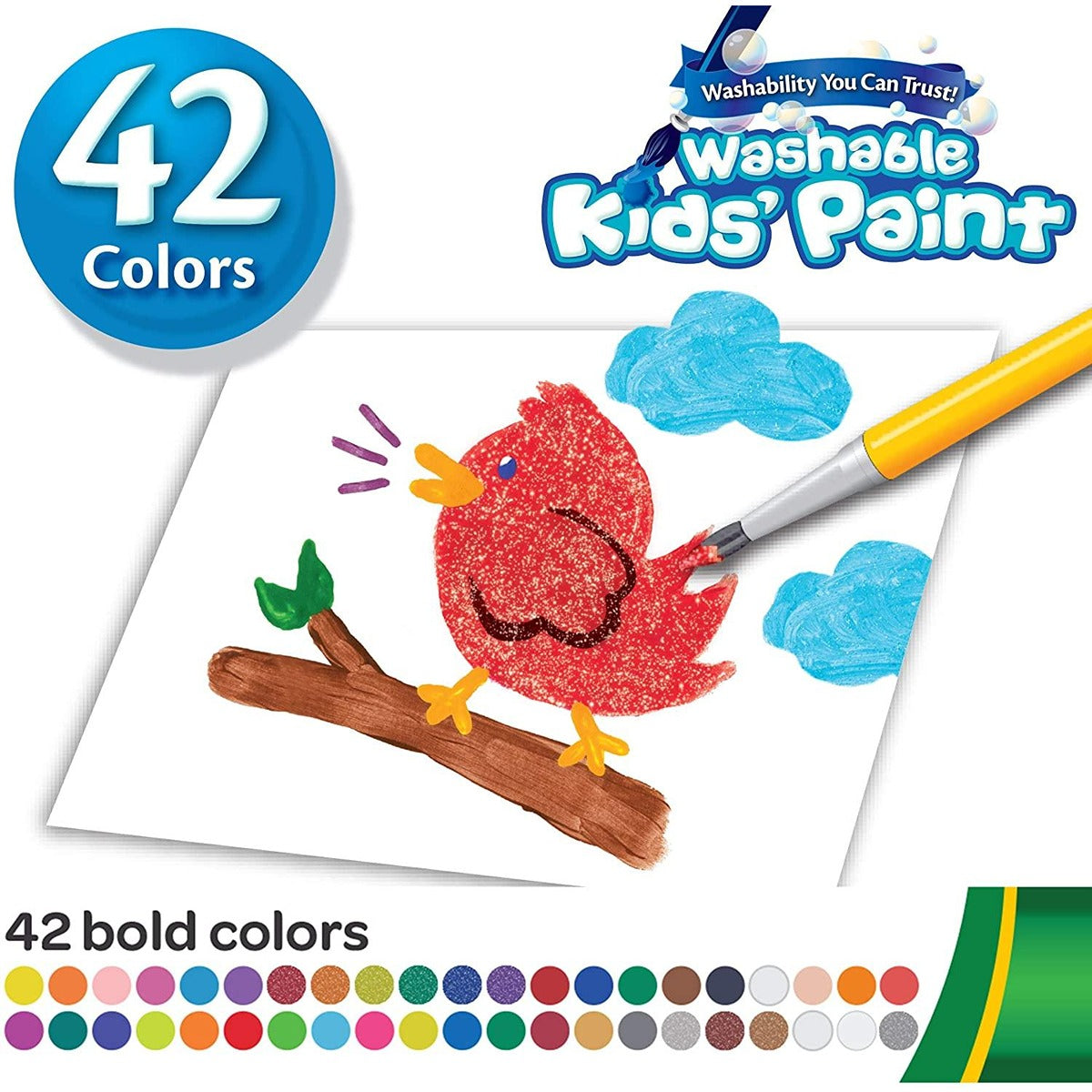 Crayola Kid"s Washable Paint Set