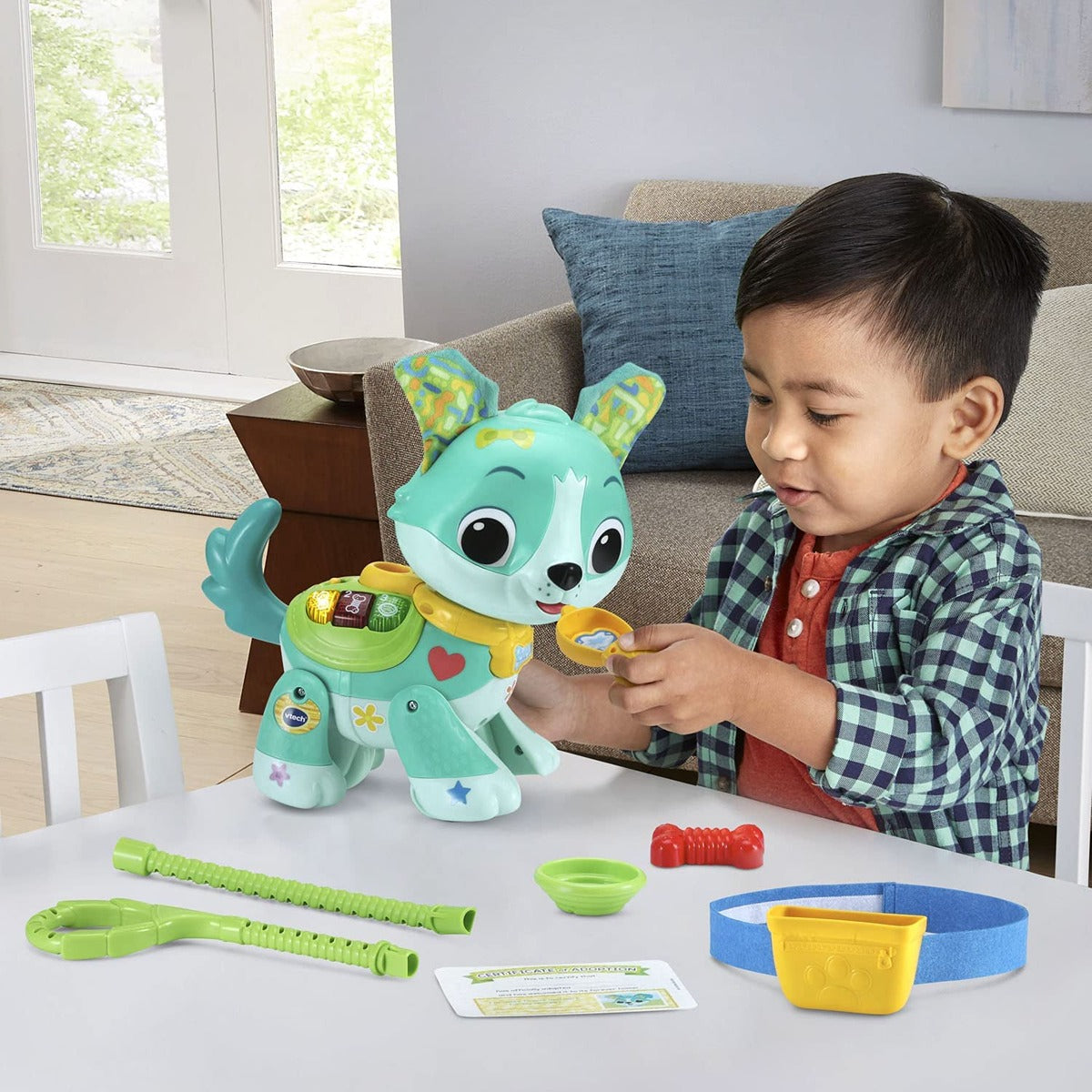 Vtech Let?s Go, Rescue Pup | Pet Dog, Interactive & Developmental Toy with Sounds and Music | For Boys & Girls, Suitable for Ages 3 Months+