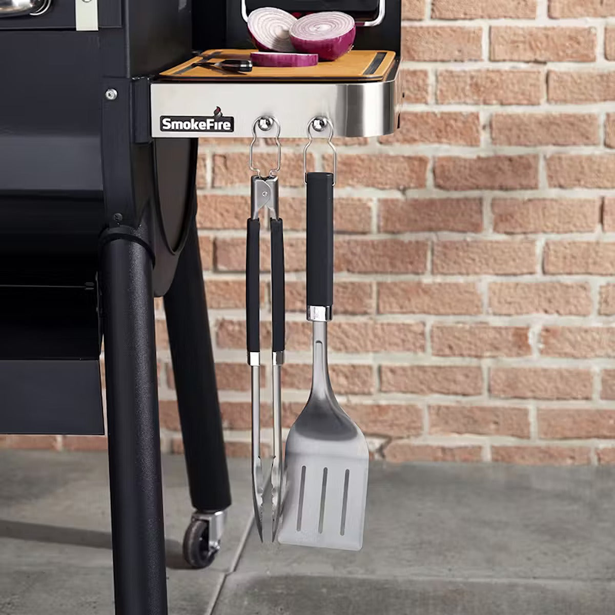 Weber Precision Grill Tongs & Spatula Set