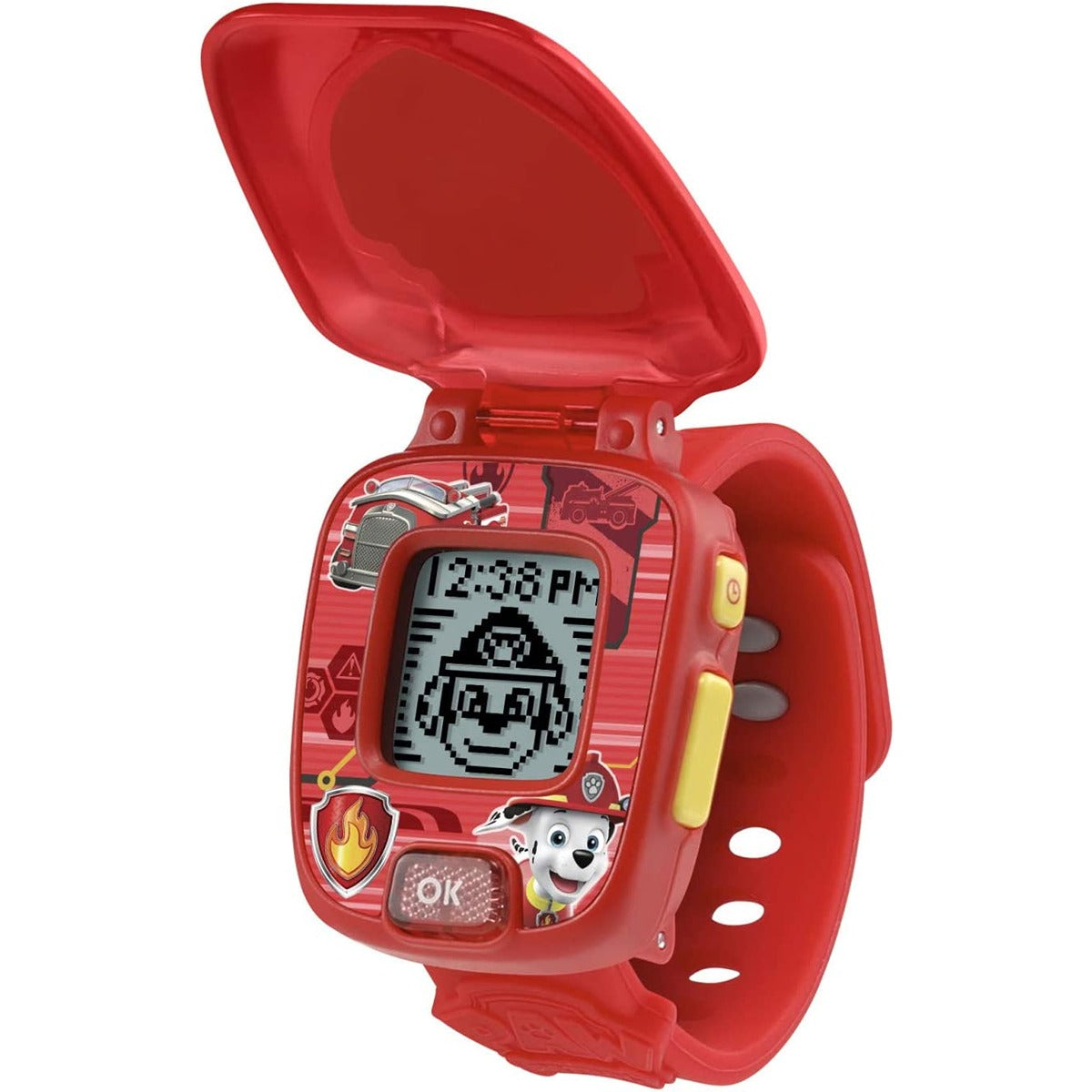 Vtech Paw Patrol Learning Watches | Marshall, Fun Interactive Toy with Digital Watch Functions, Educational Toy with Numbers and Characters, Electronic Toys for Kids, Roleplay for Children, Red - 3+ Years