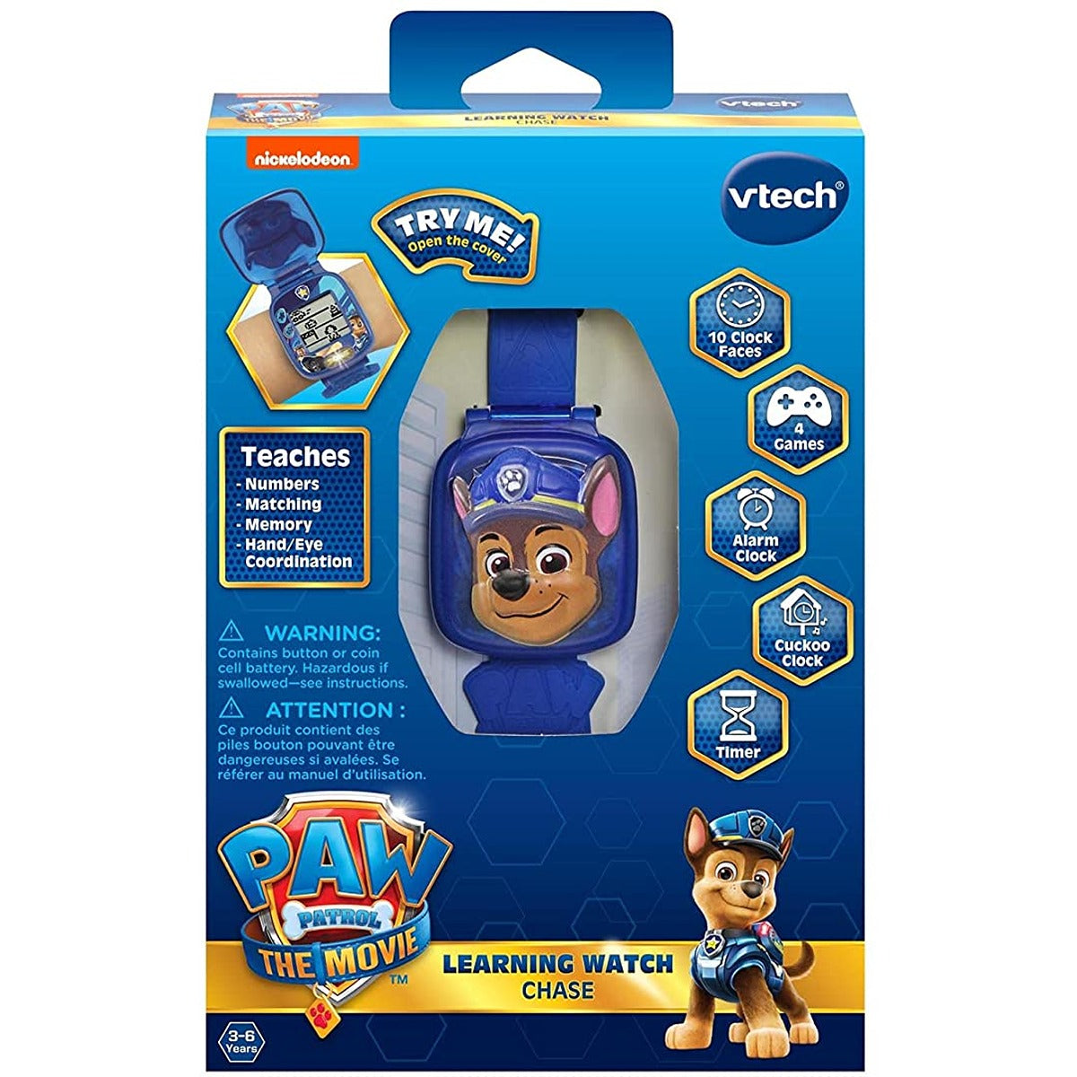 Vtech Paw Patrol Movie Chase Learning Watch