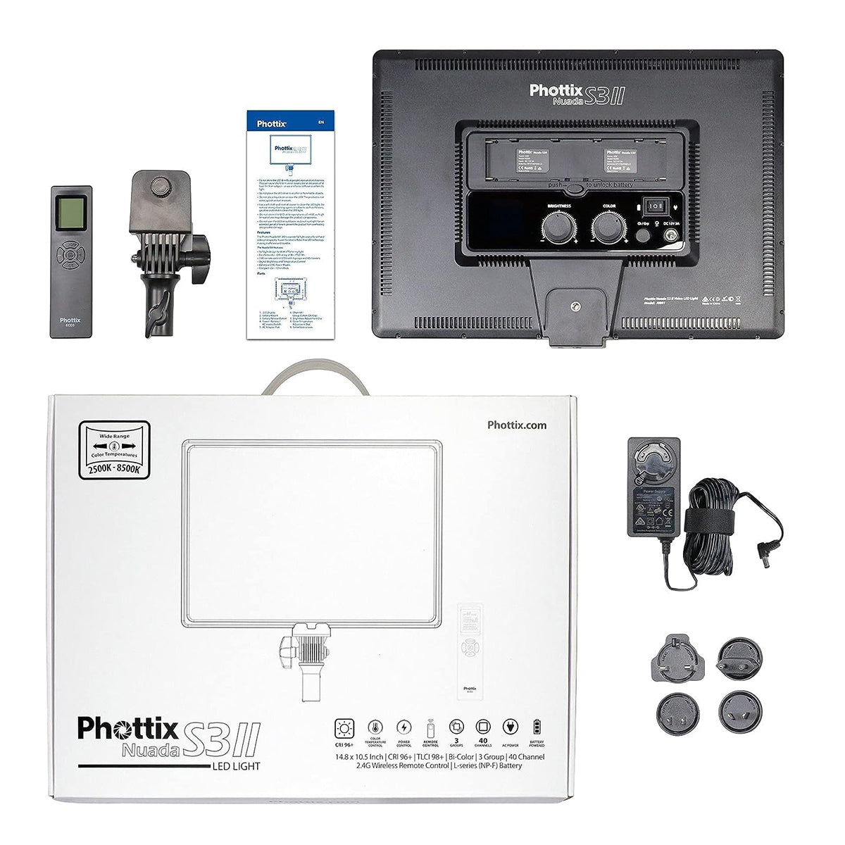 Phottix Phottix Nuada S3 II VLED Video LED Light