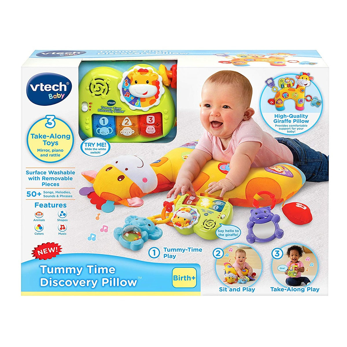 Vtech TUMMY TIME DISCOVERY PILLOW^TM (VTUS)