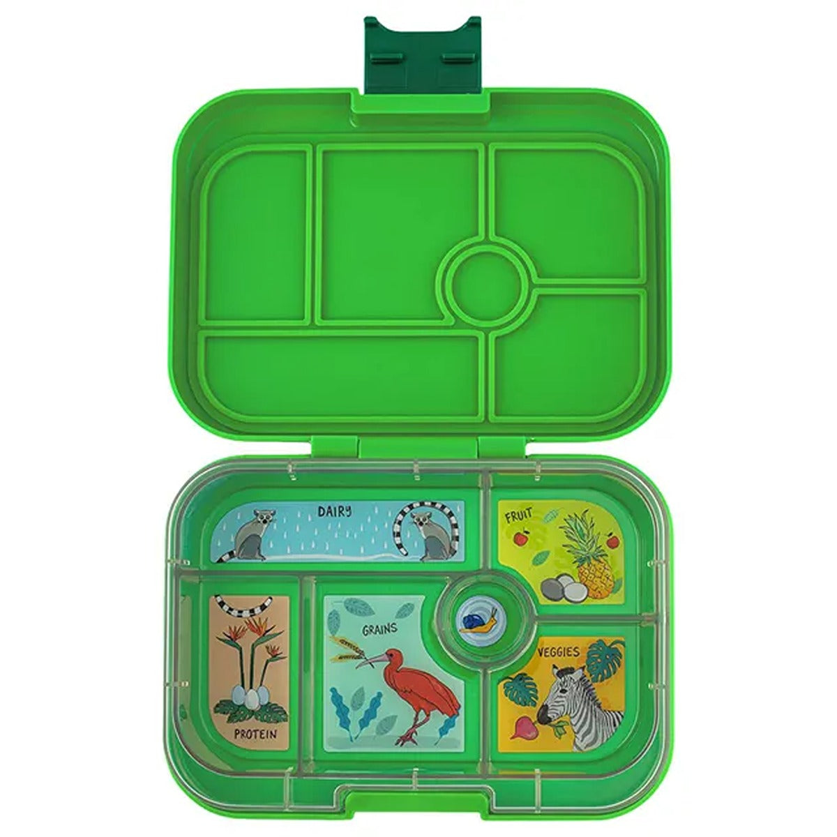 yumbox Bamboo Green Yumbox Original- jungle