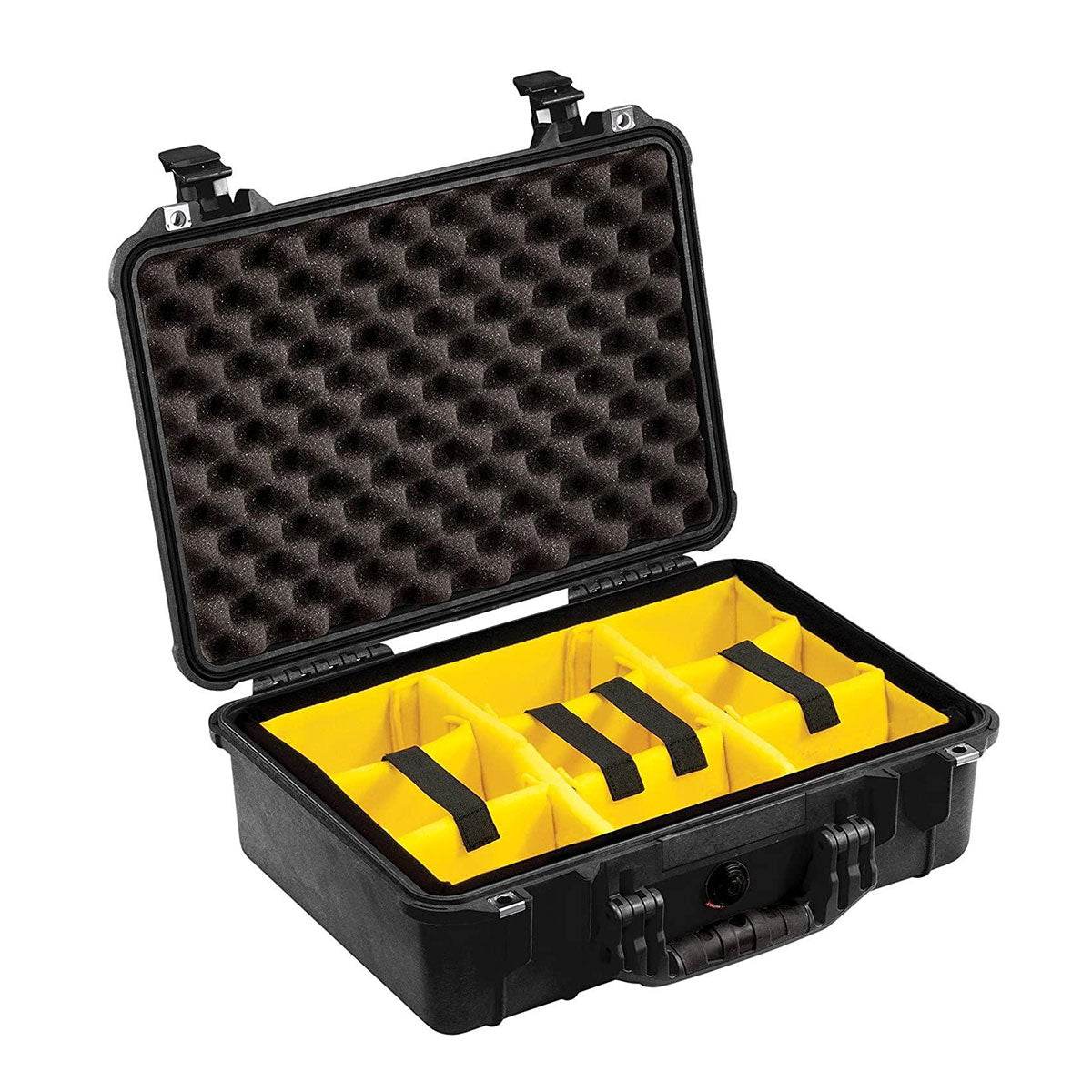 Pelican Protector Case with Foam Divider 1504 WL/WD - Black