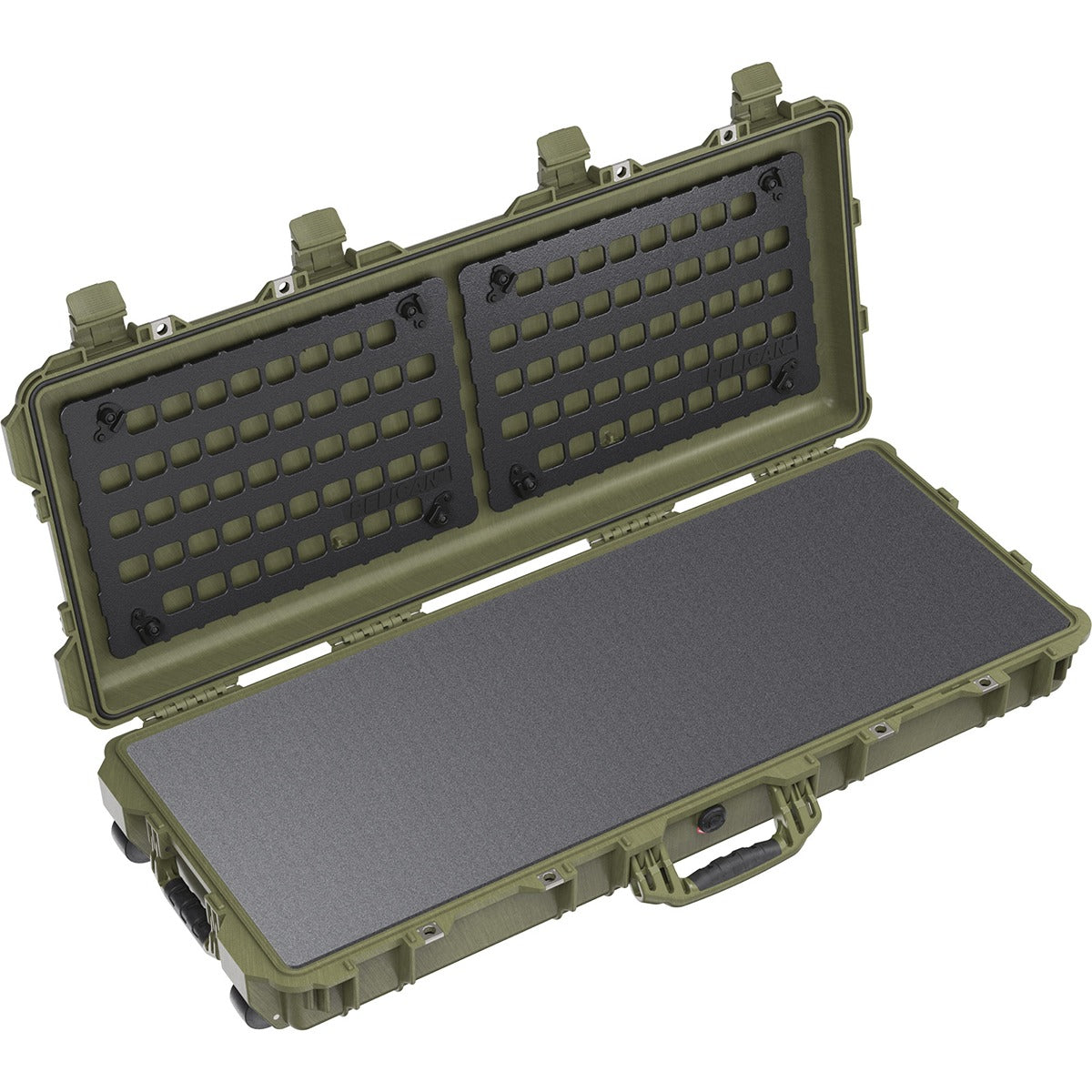 Pelican Protector Long Case with Foam 1700 WL/WF - OD Green