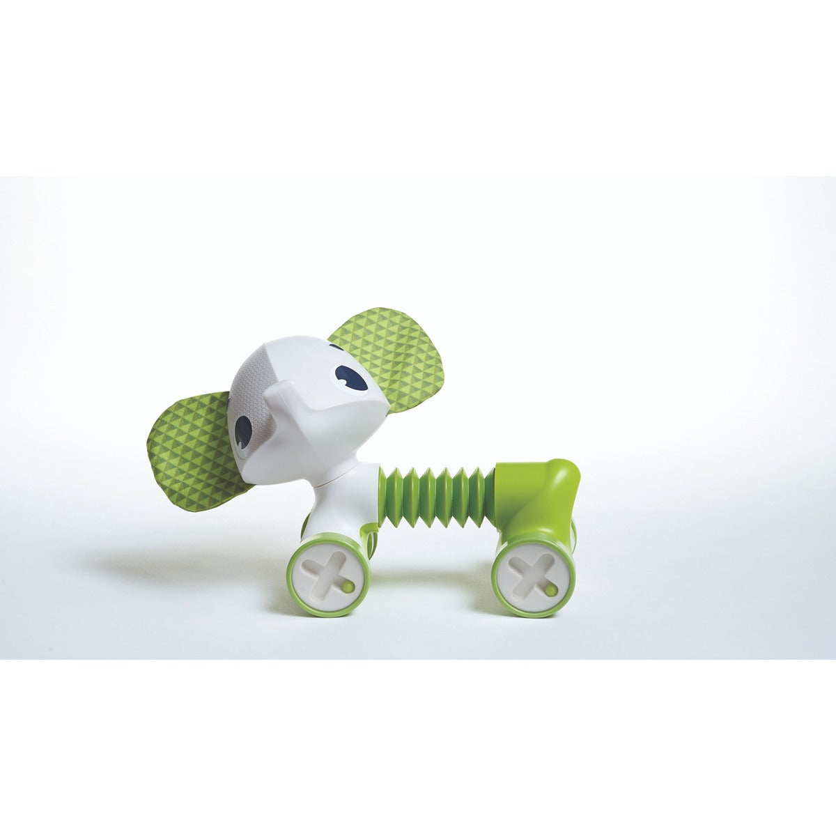 Tiny Love TINY ROLLING TOY - SAMUEL THE ELEPHANT | 3 months + Babies | Cognition Developing Flexible Toys | Green
