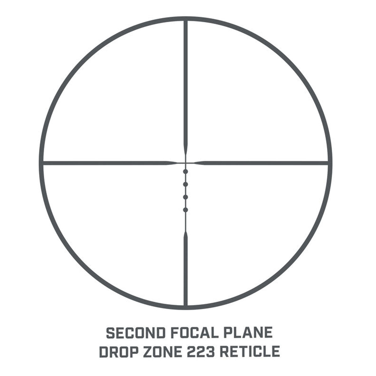 Bushnell AR Optics 3-9X40 Riflescope BDC Reticle Target Turrets SF Matt