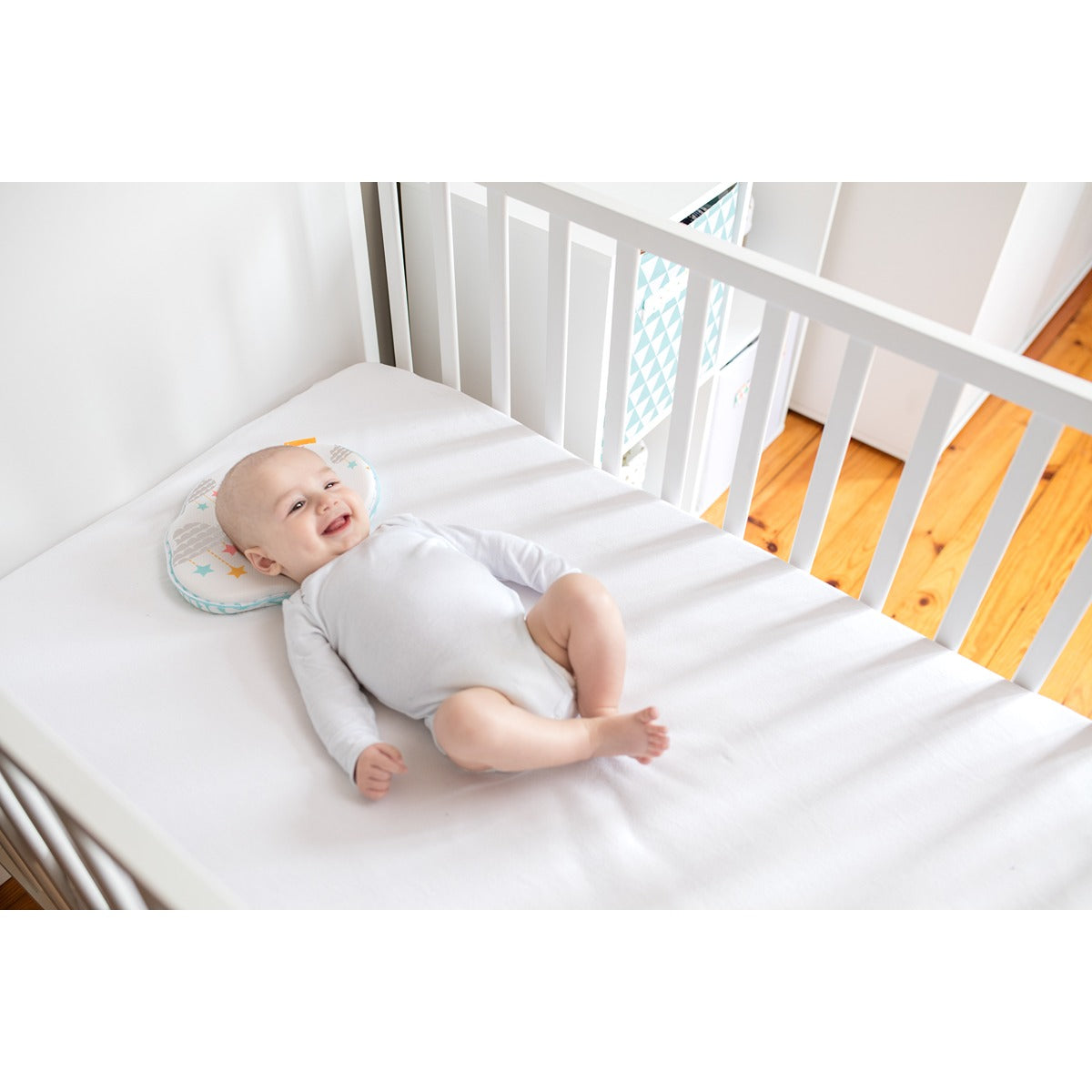Badabulle - Baby Pillow Ergonomic & Protective for Baby&quot;s Skull
