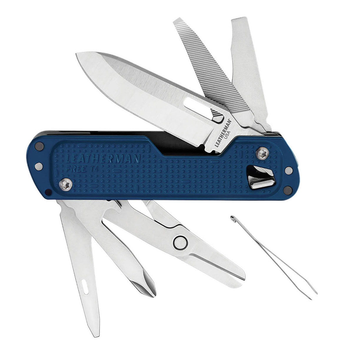 Leatherman Free T4 Multi Tool Navy Peg