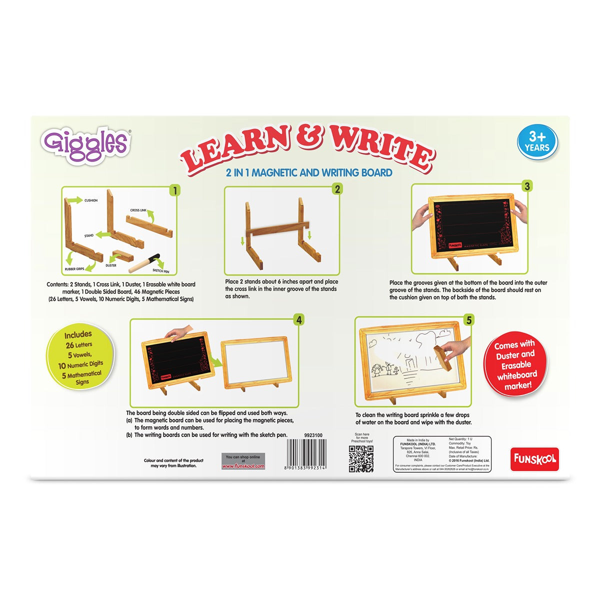 Funskool Funskool - LEARN & WRITE BOARD