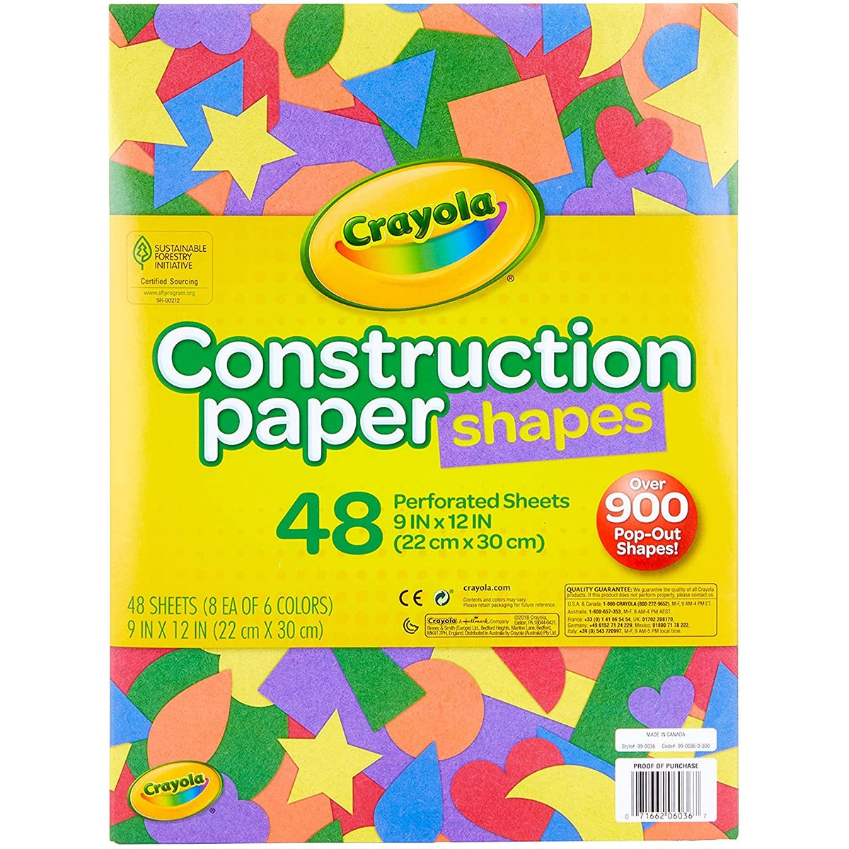 Crayola 48 micro-perforated sheets
