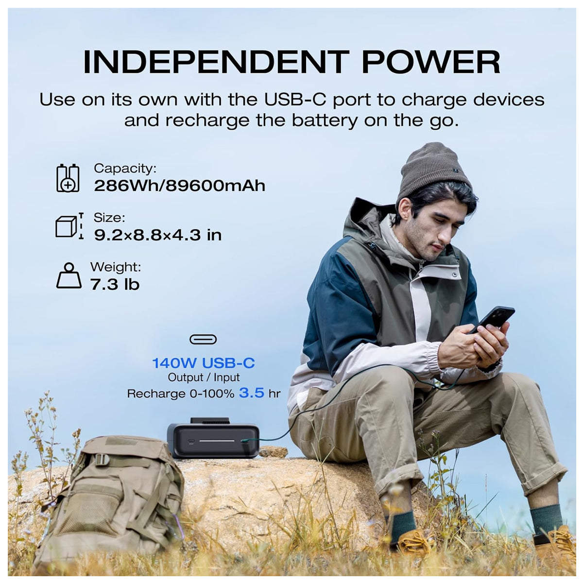 Ecoflow EB300 Battery for RIVER 3 Plus(286WH)