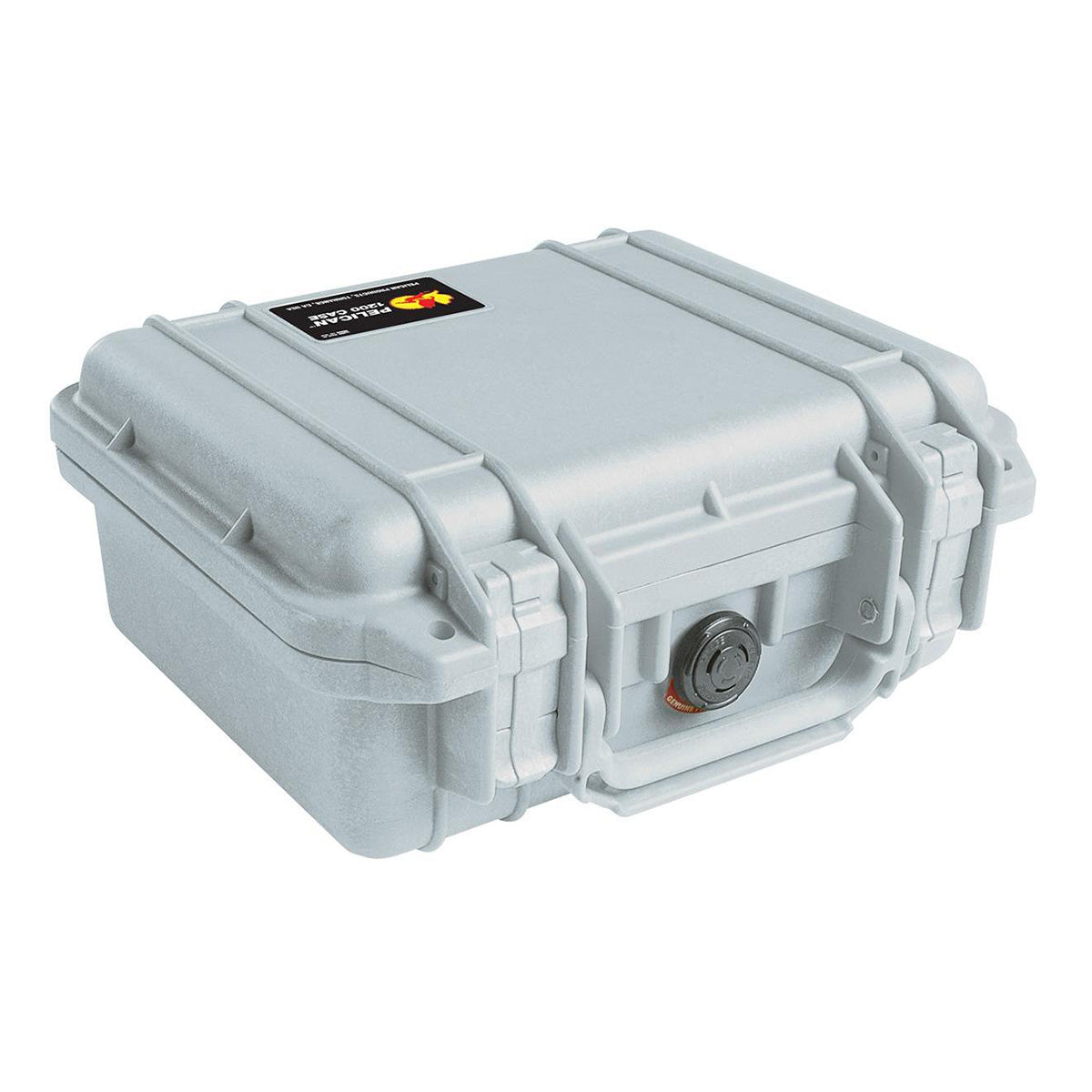 Pelican Case without Foam 1200NF WL/NF - Silver