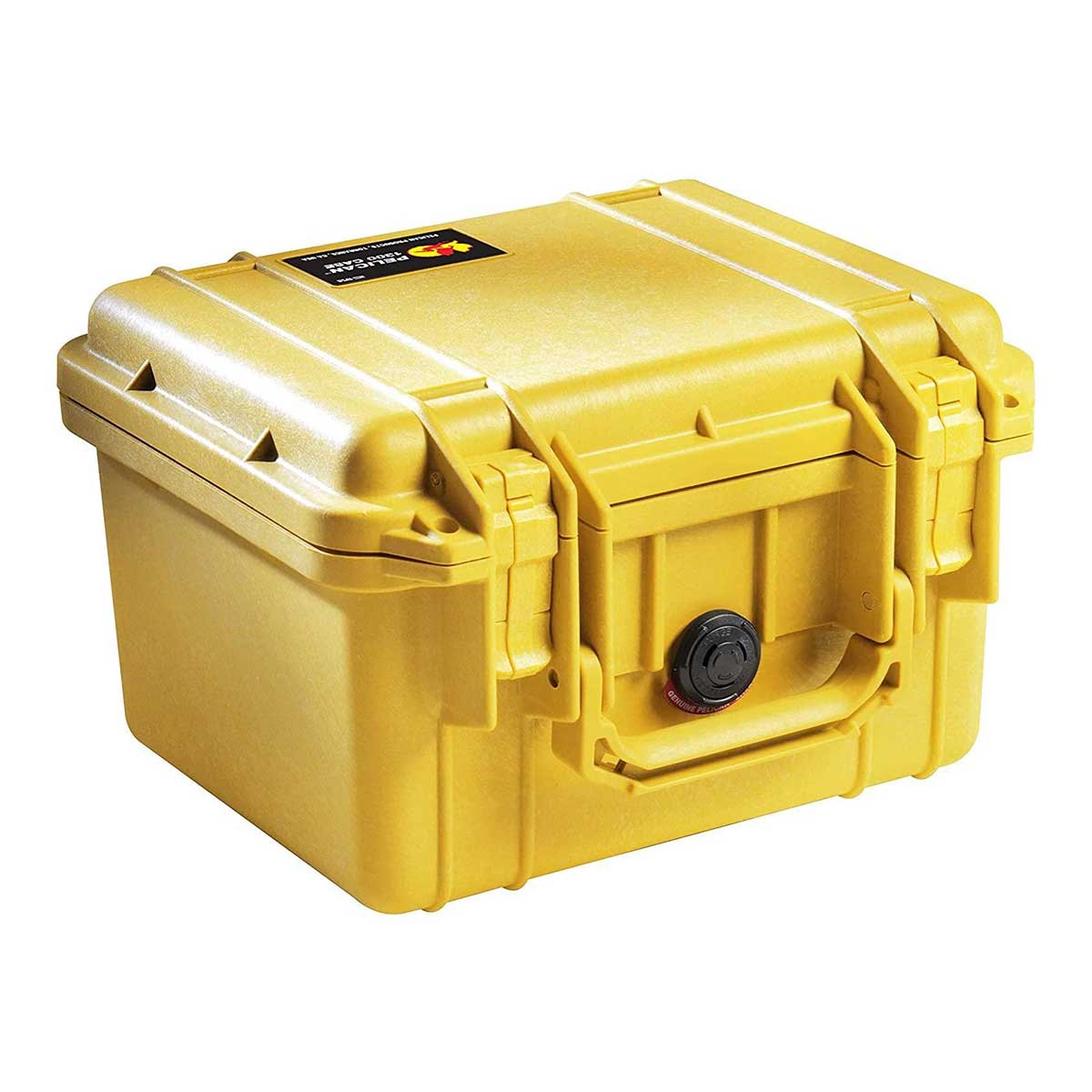 Pelican Case without Foam 1300NF WL/NF - Yellow