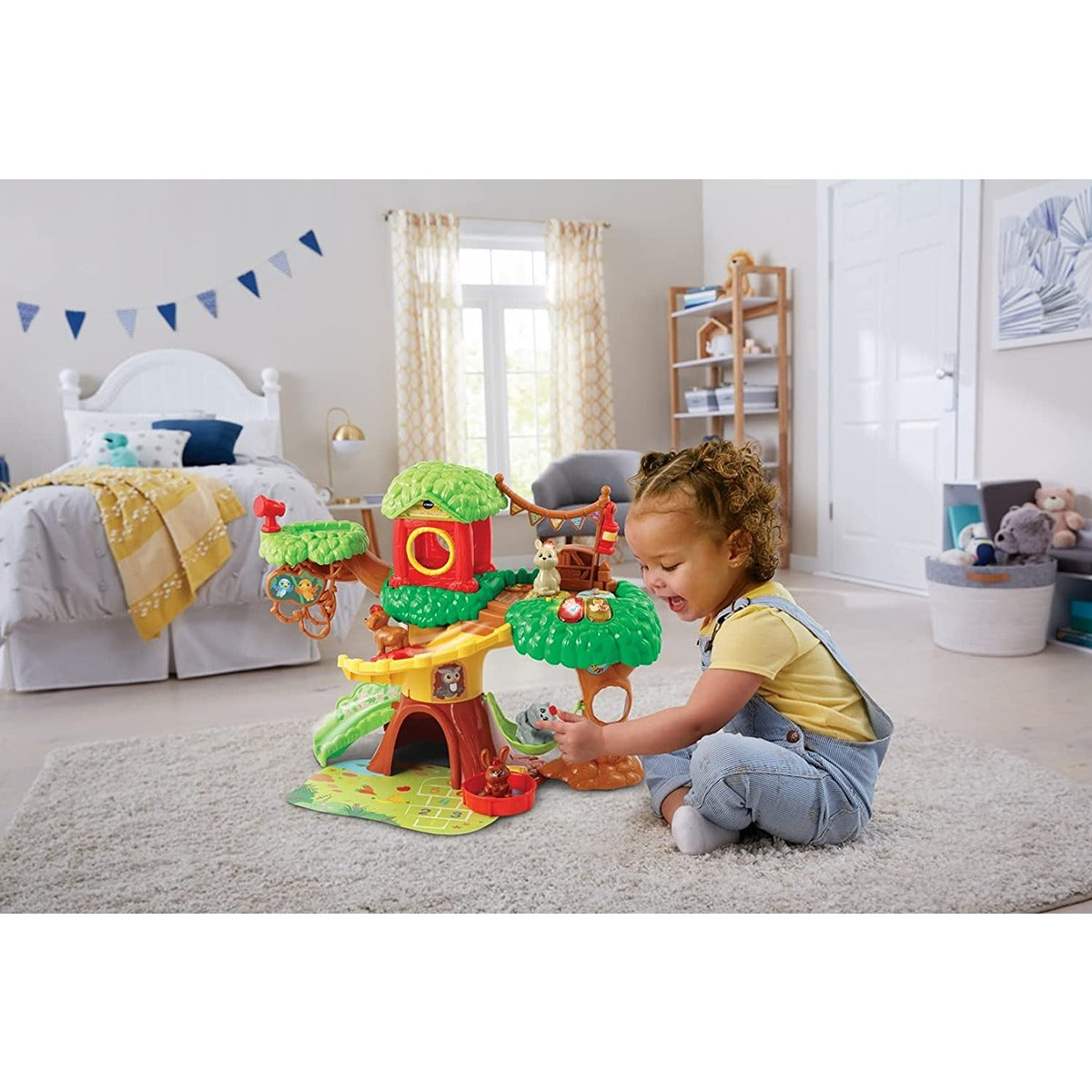 Vtech Animal Fun Treehouse | Interactive Toy for Kids with Phrases & Sounds | Suitable for Boys & Girls 1, 2, 3, 4+ Years