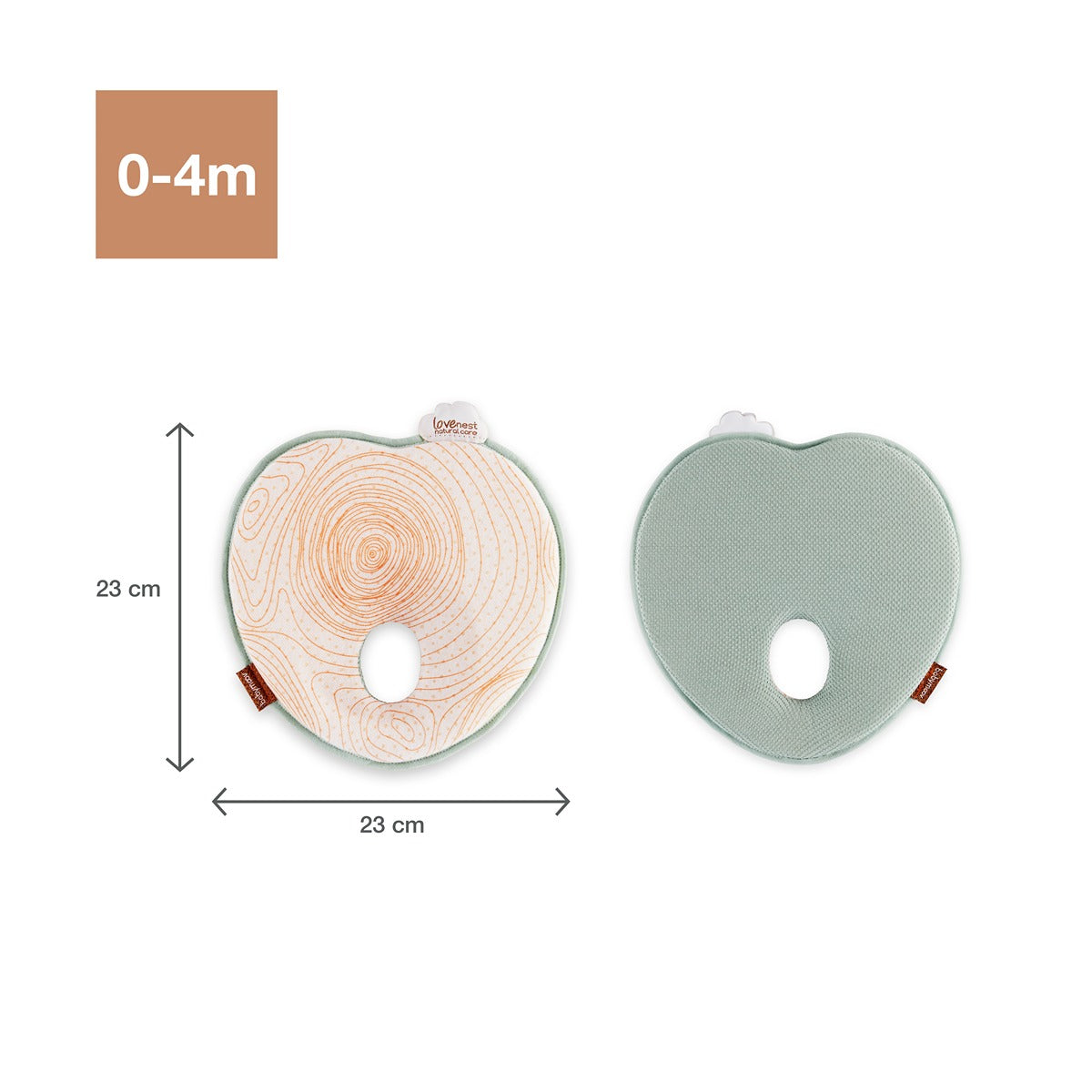 BabyMoov Baby Pillow Natural Care Antibacterial Version