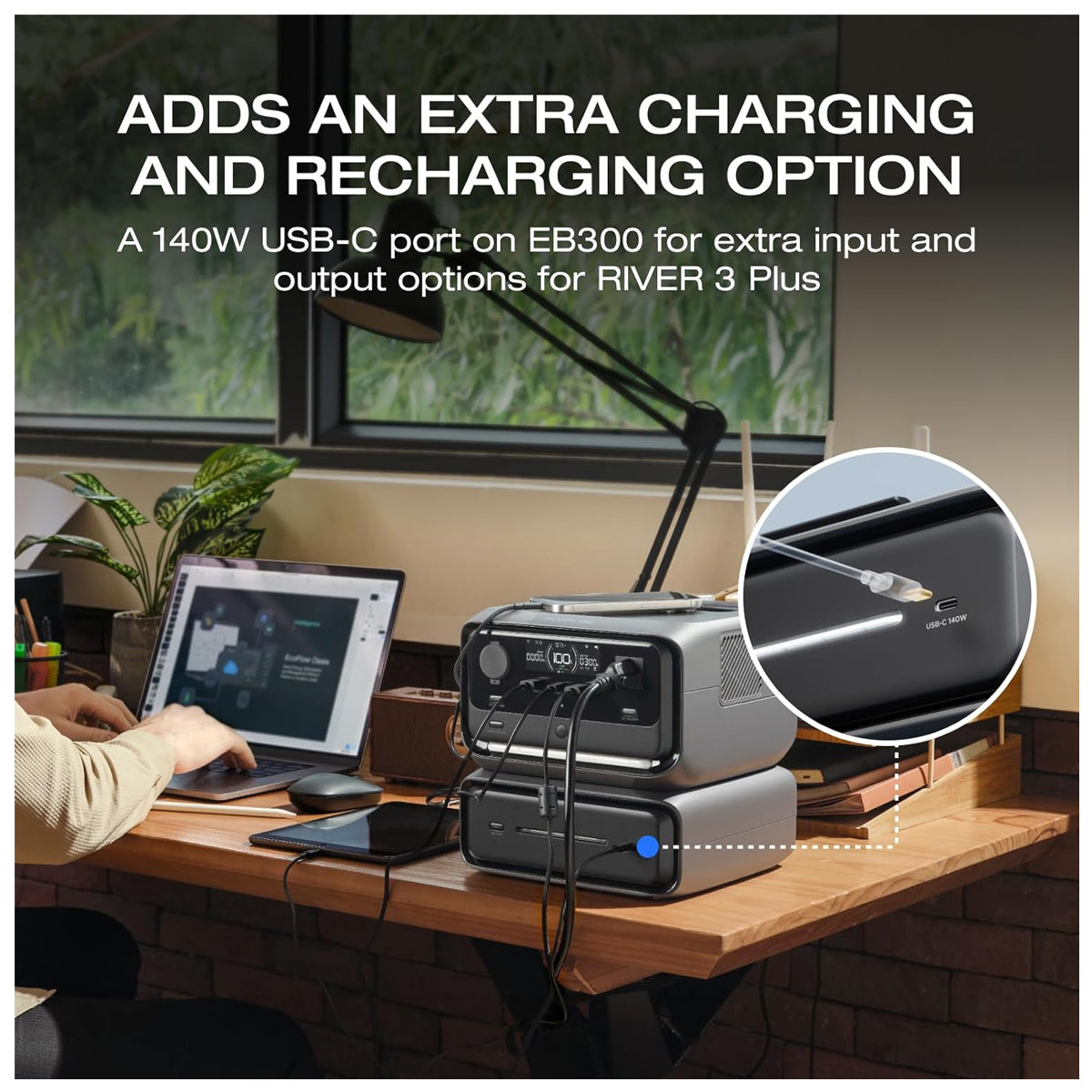 Ecoflow EB300 Battery for RIVER 3 Plus(286WH)