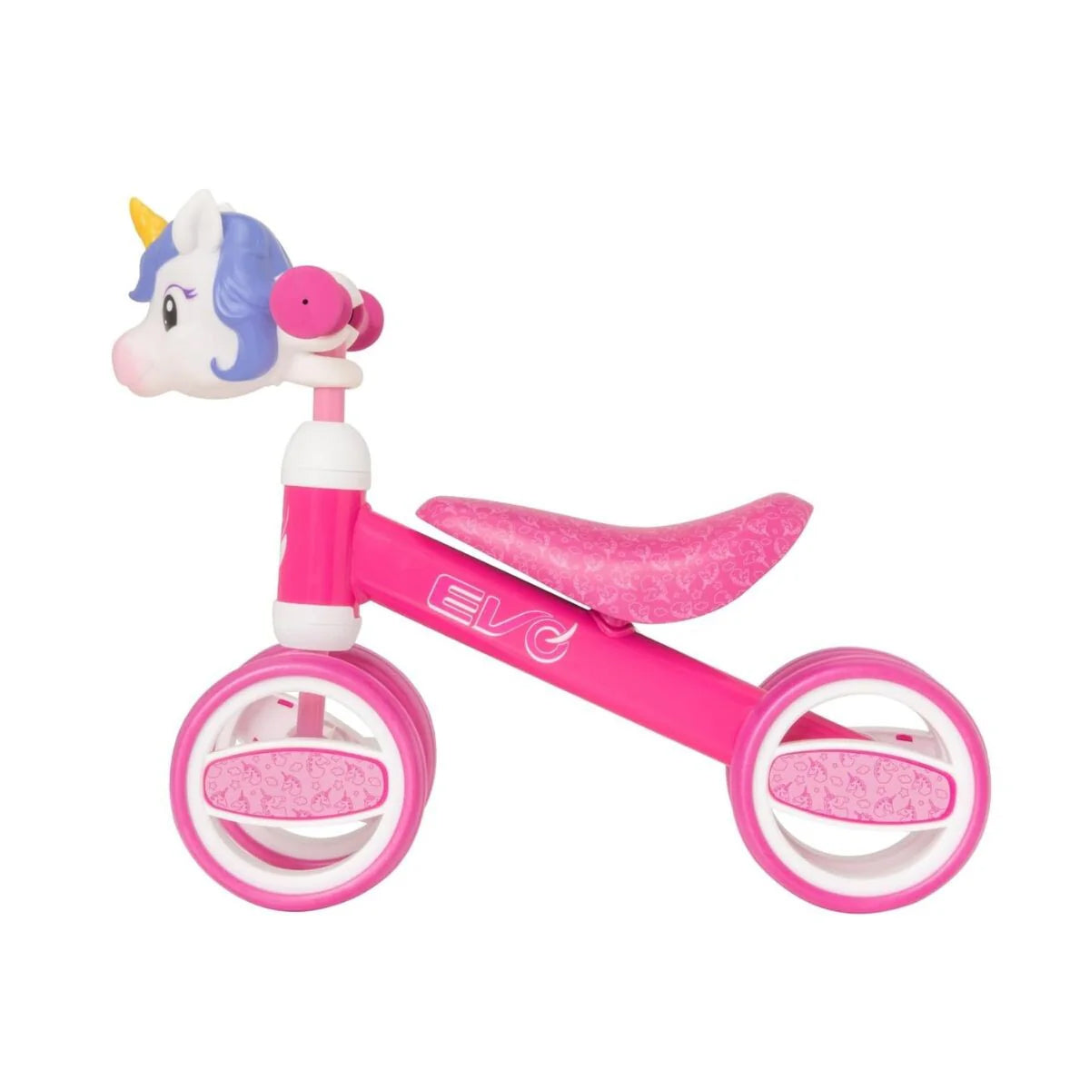 Evo Evo Character Head Bobble Bike - Unicorn