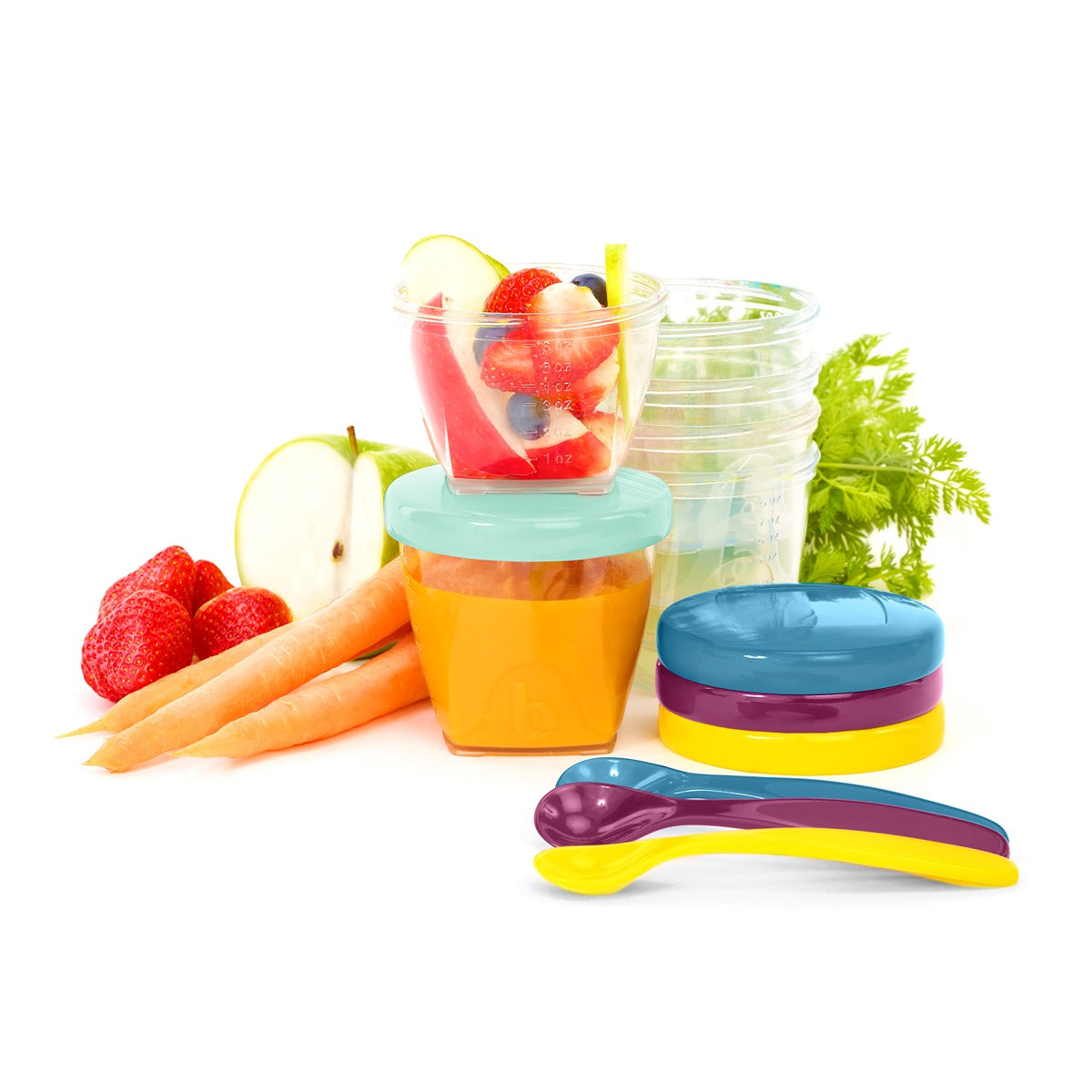 BabyMoov Babybols Multi Set (3x120ml + 3x180ml + 6x250ml +  3 spoons)