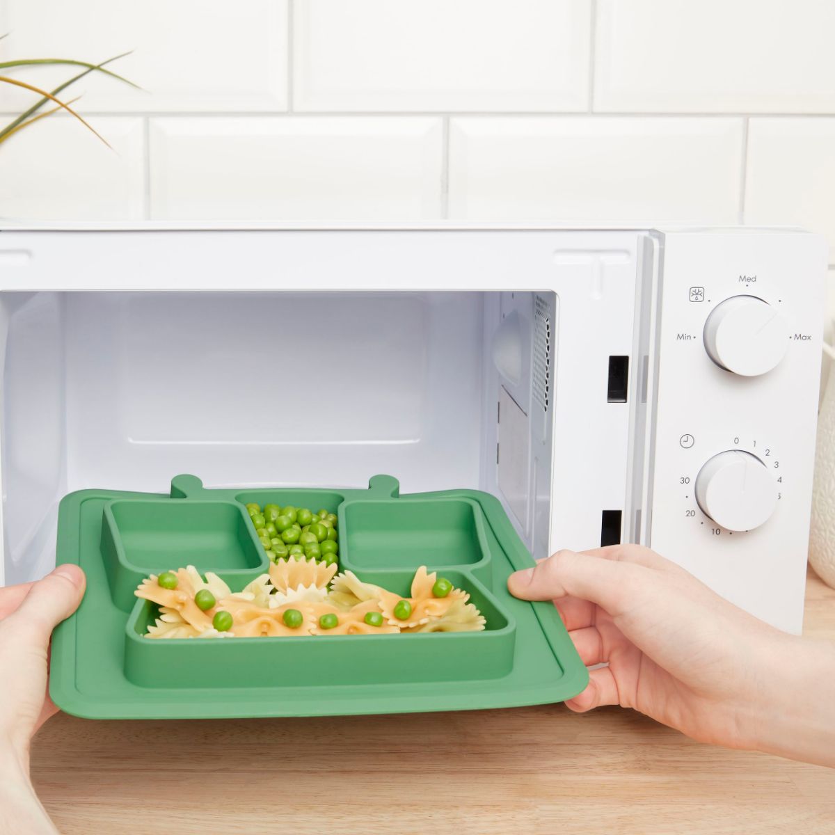 Badabulle Non-slip compartment plate