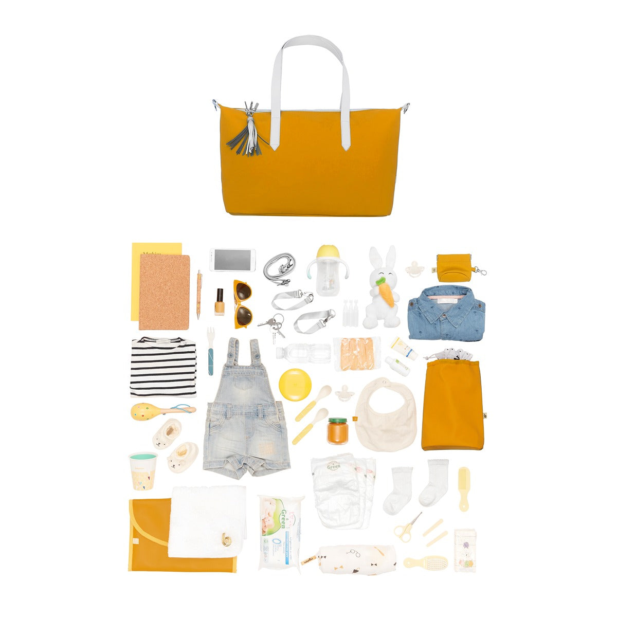 BabyMoov Changing Bag Le Champ Elysees Saffron