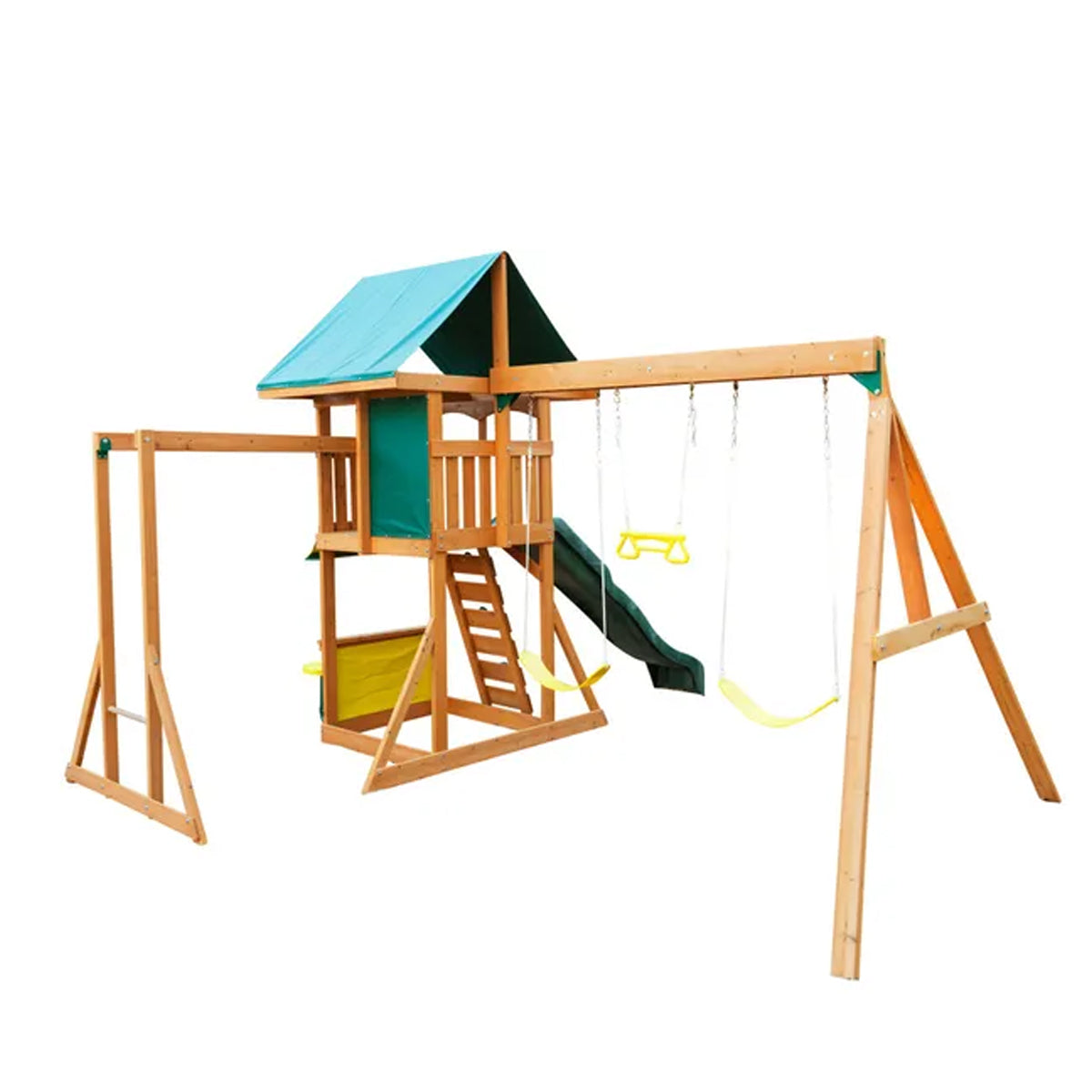 Kidkraft Brightside Wooden Swing Set